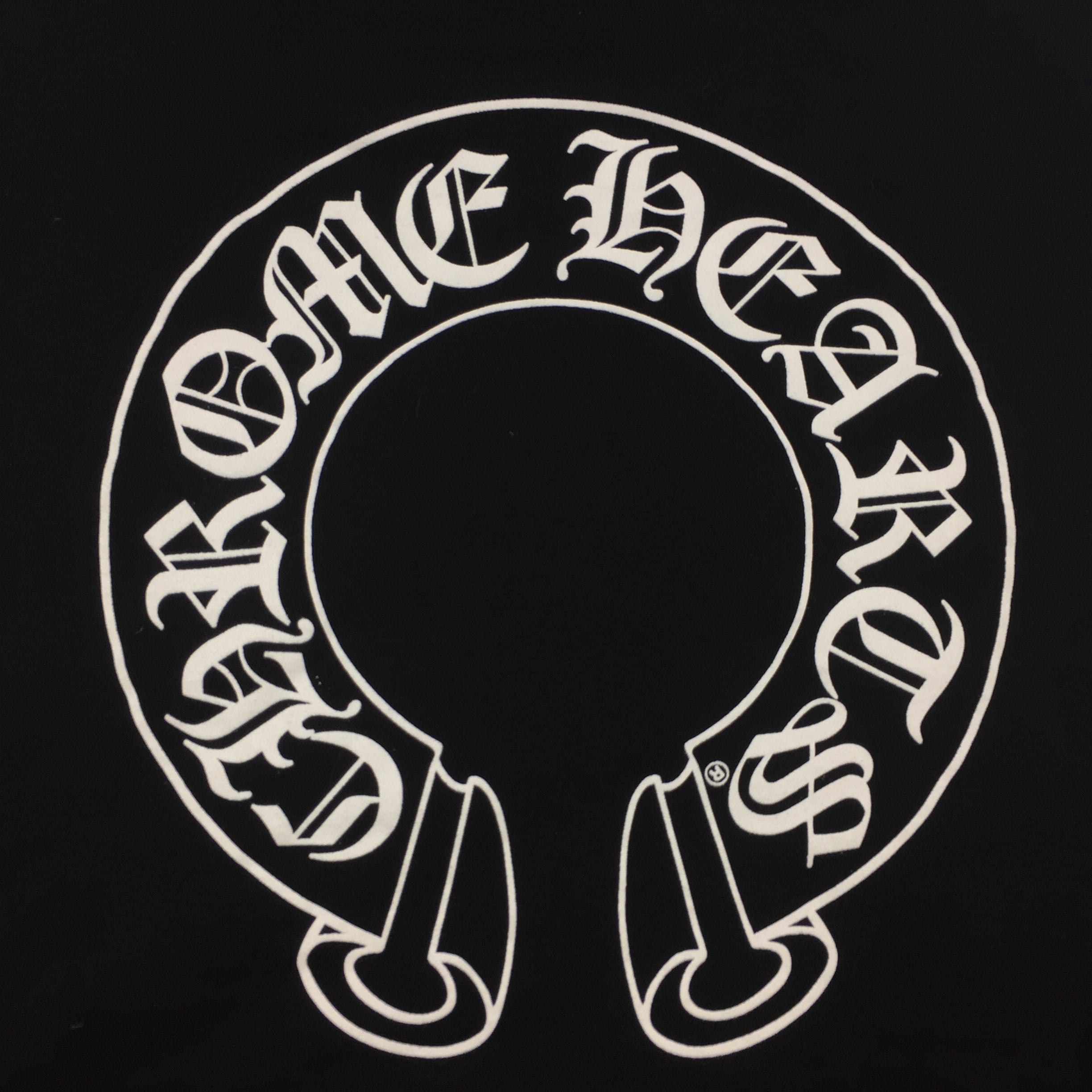 Chrome Hearts Black Floral Logo Zip Up Hoodie