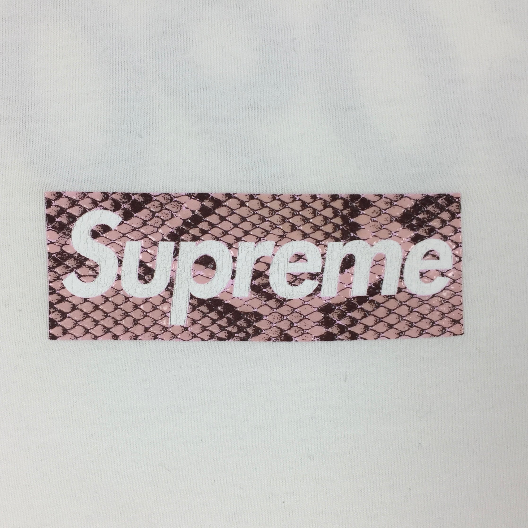 2006 Supreme Harajuku Pink Box Logo Tee