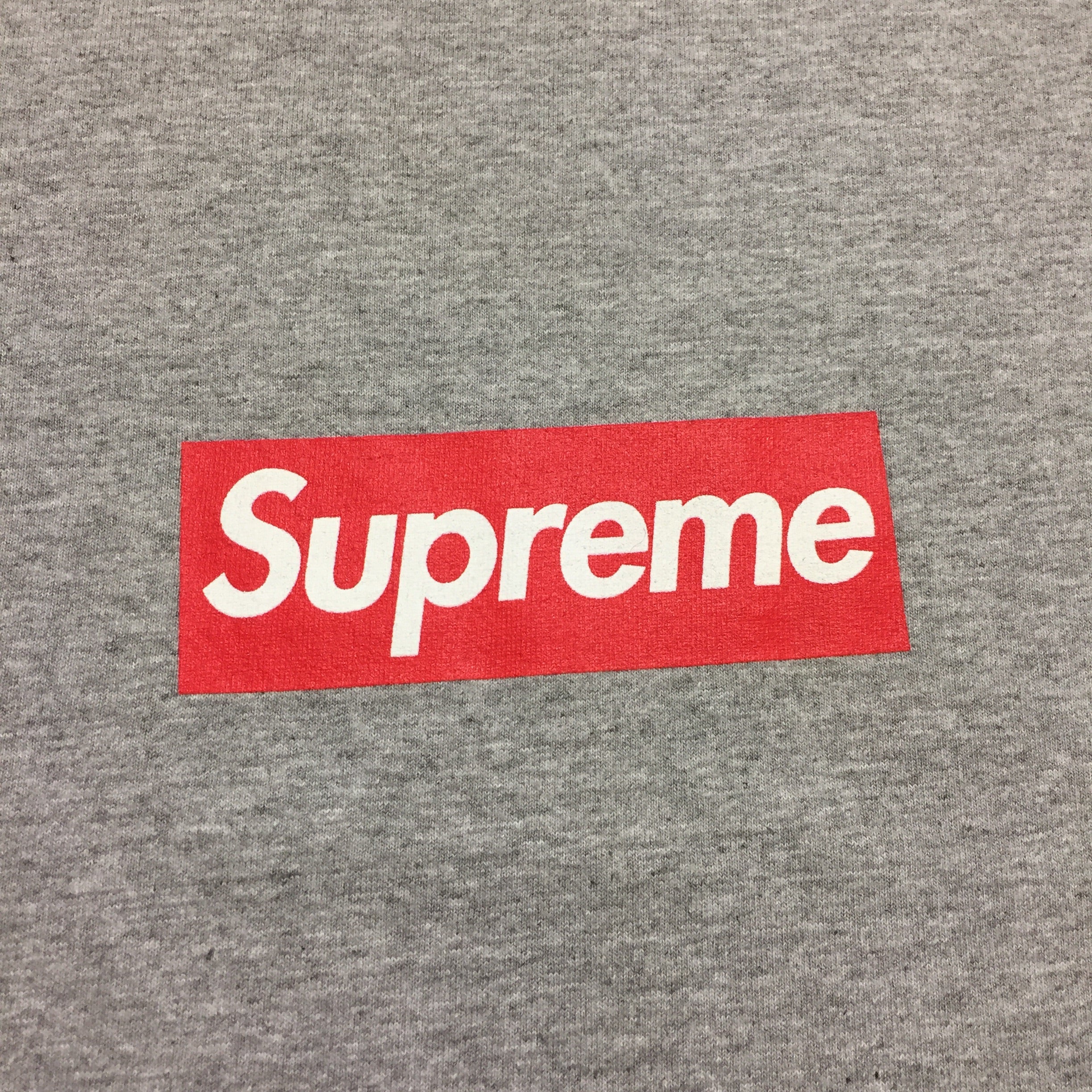 2014 Supreme 20th Anniversary Grey Box Logo Tee