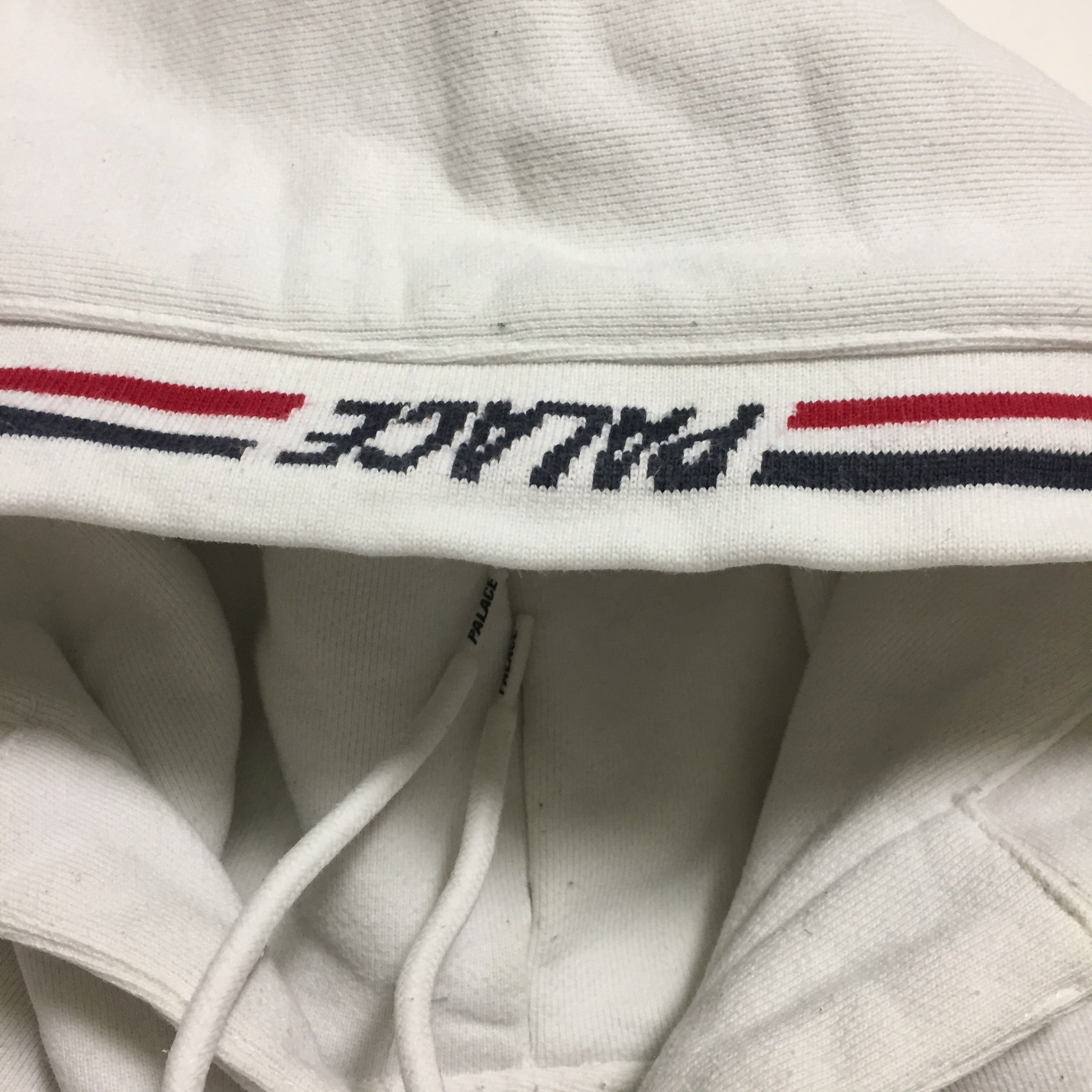 Palace White Black Trifeng Logo Hoodie