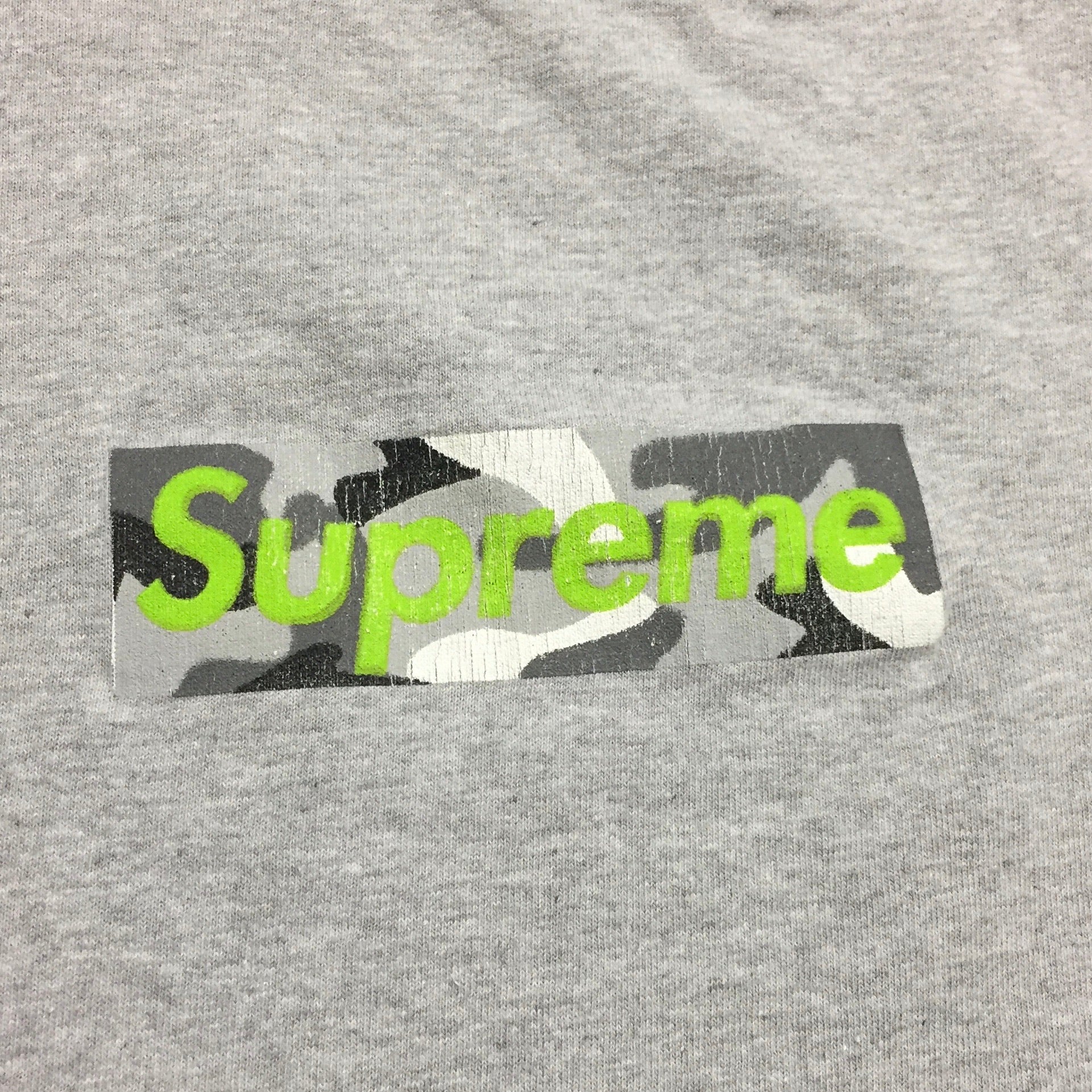 1997 Supreme Marble Grey Camo Box Logo Tee
