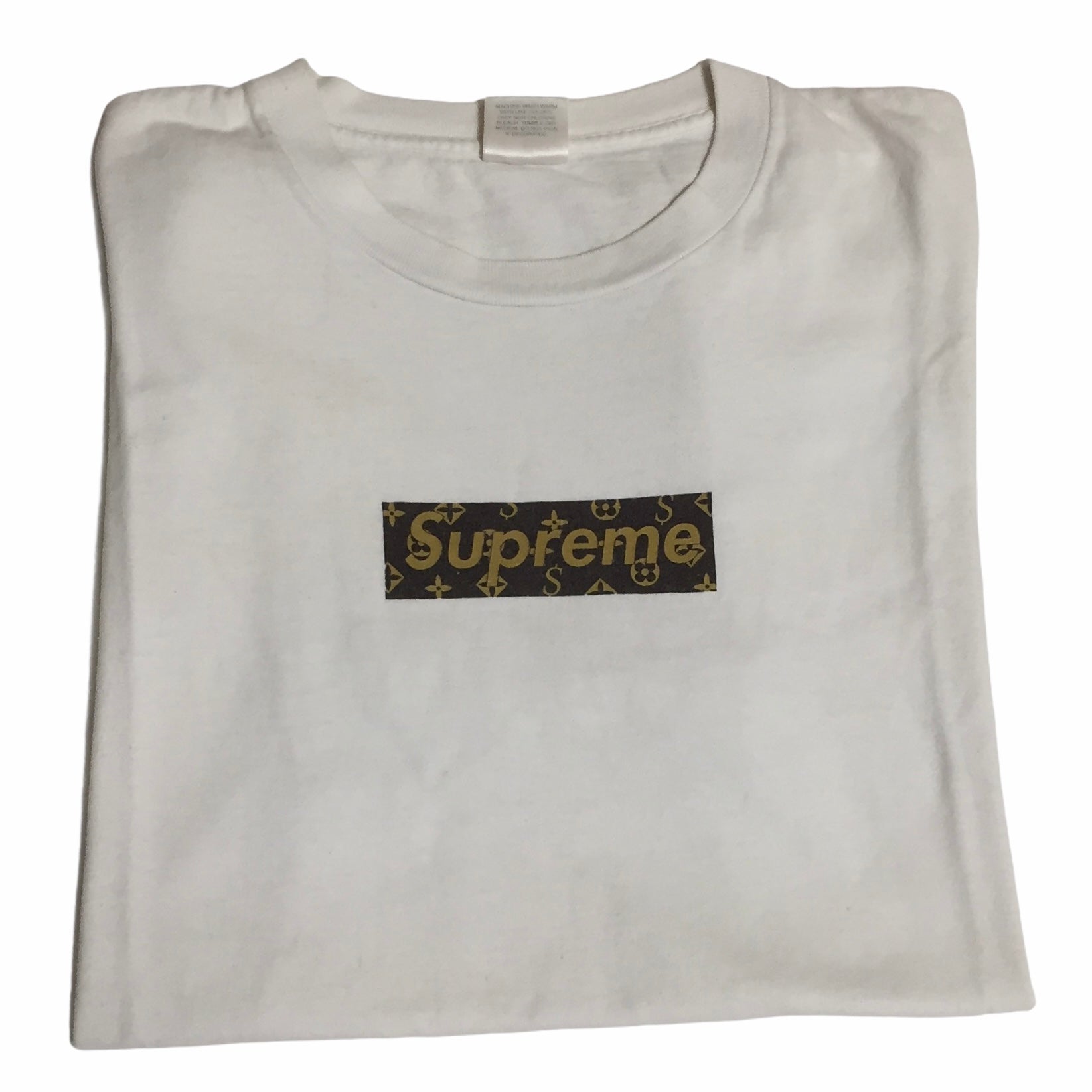 Supreme x Louis Vuitton Box Logo Tee White
