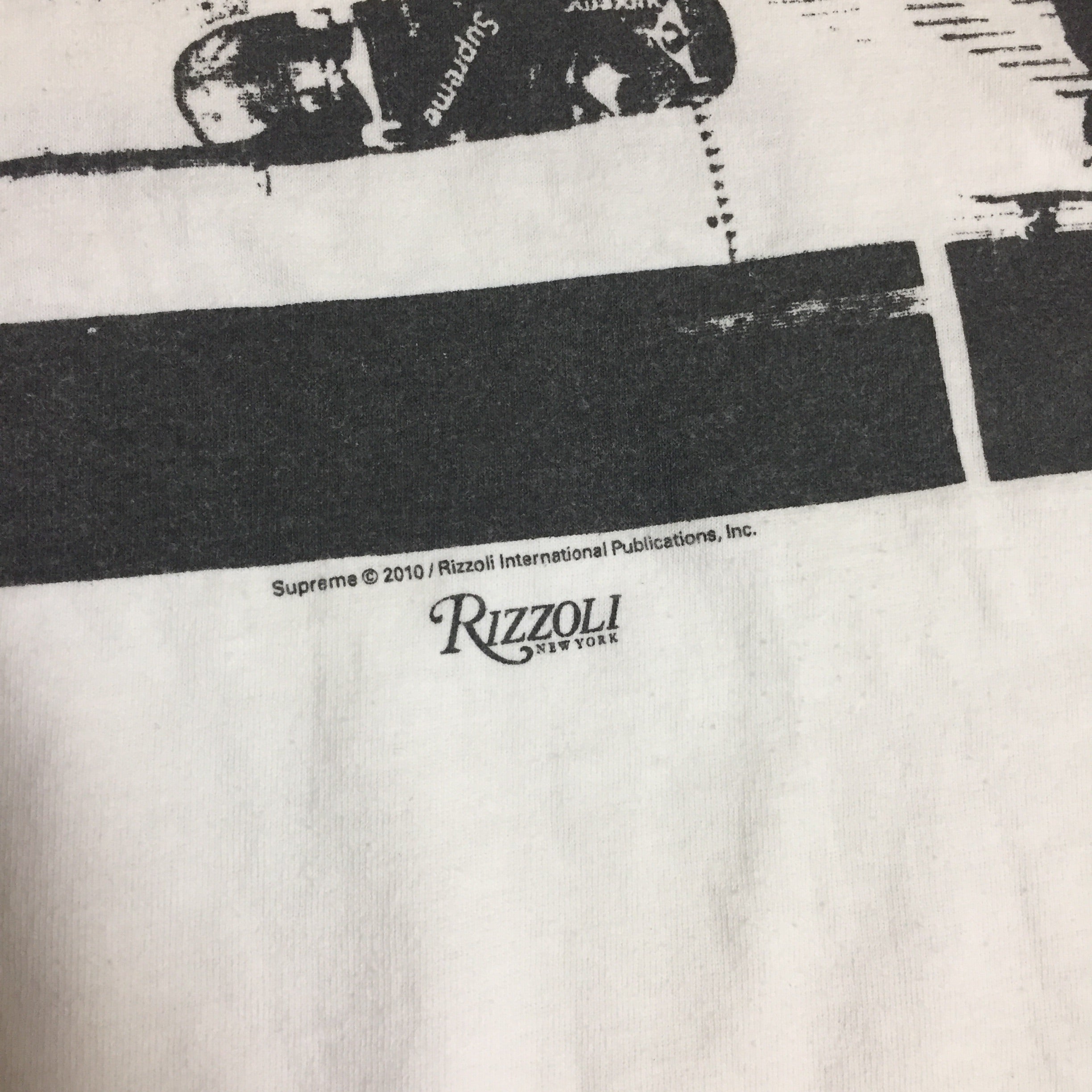 2010 Supreme F&F Rizzoli Box Logo Tee
