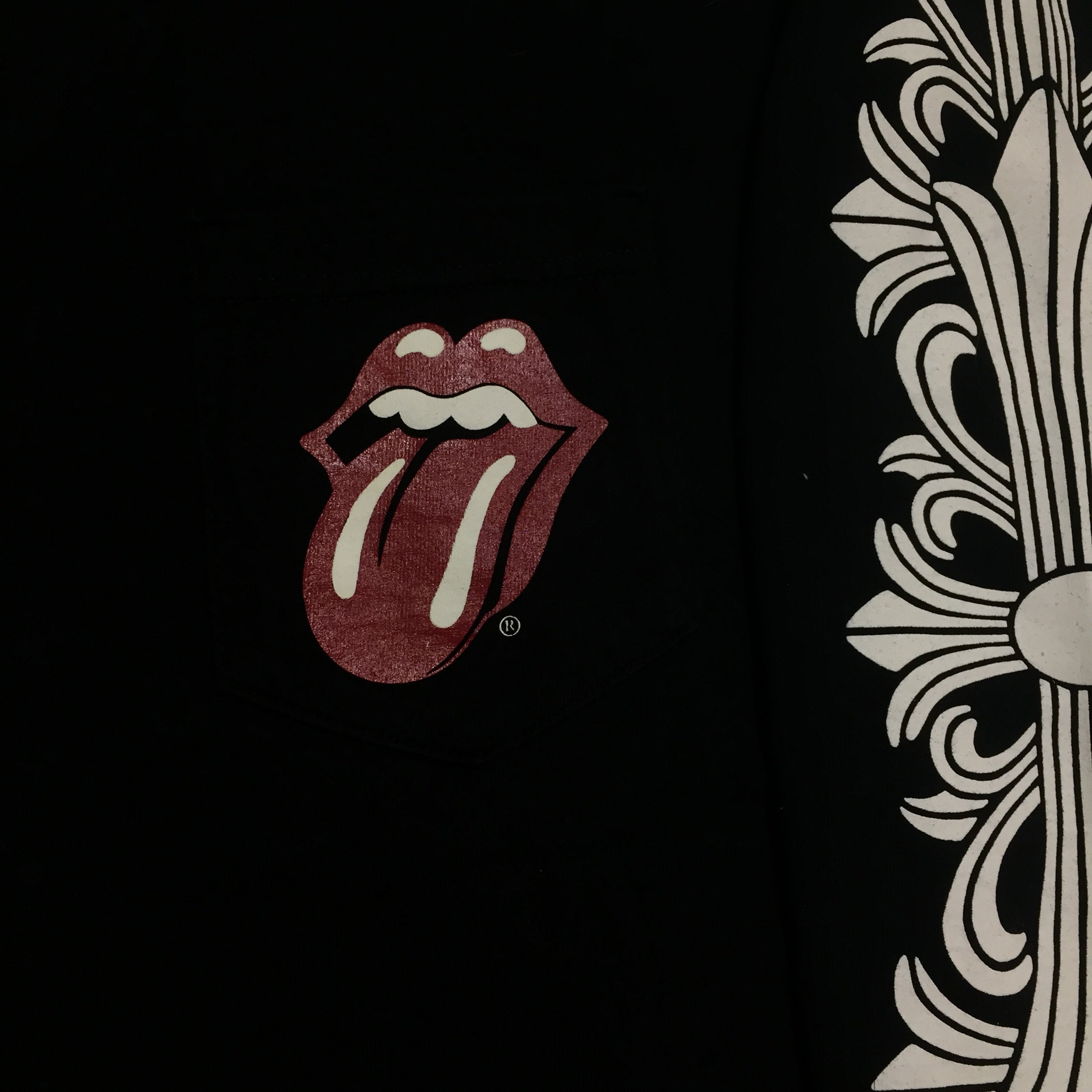 Chrome Hearts Rolling Stones Black Longsleeve
