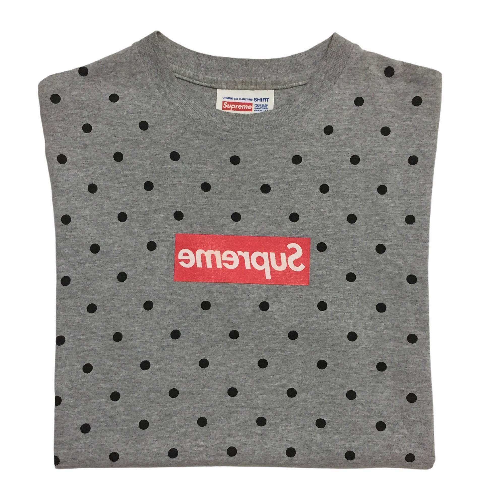 Supreme polka dot online box logo