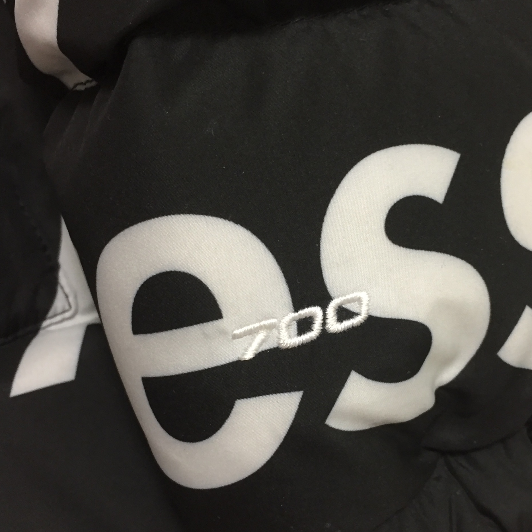 2015 Supreme x The North Face By Any Means Necessary Black Nuptse