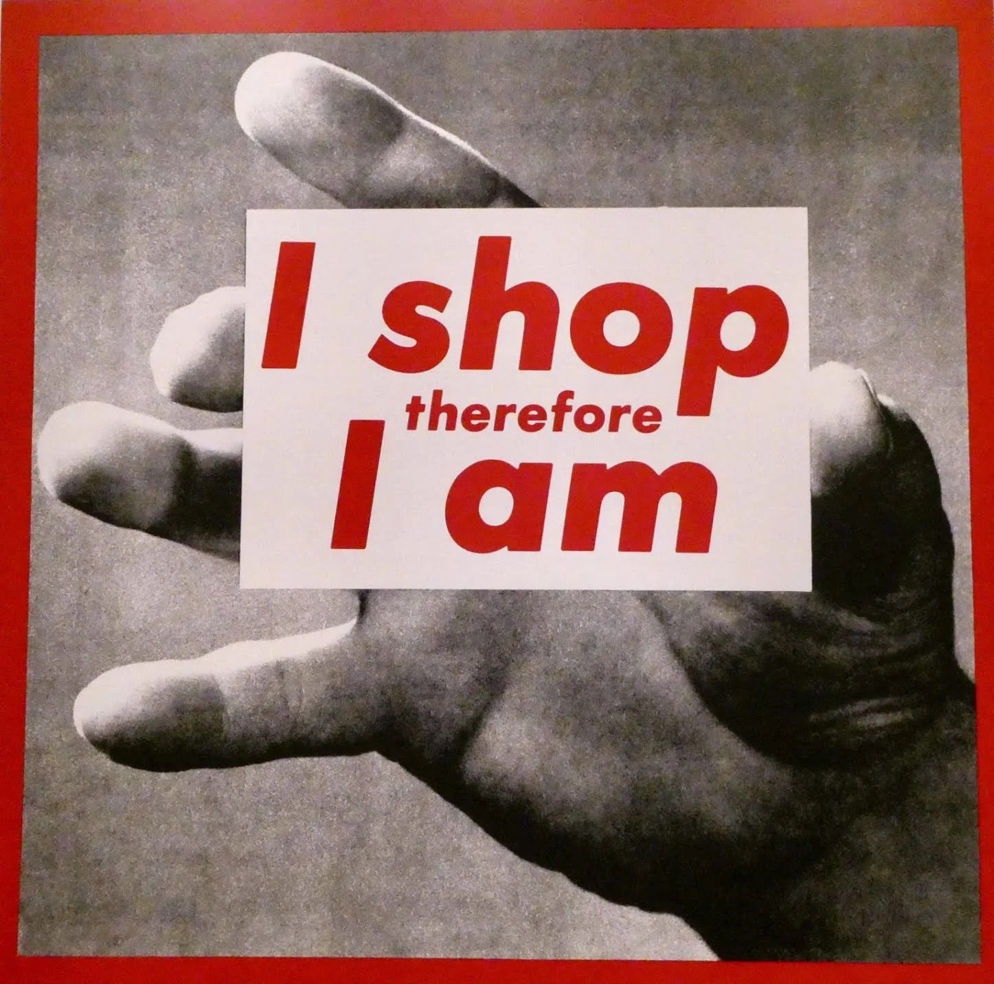 1997 Supreme Barbara Kruger Black Graphic Tee