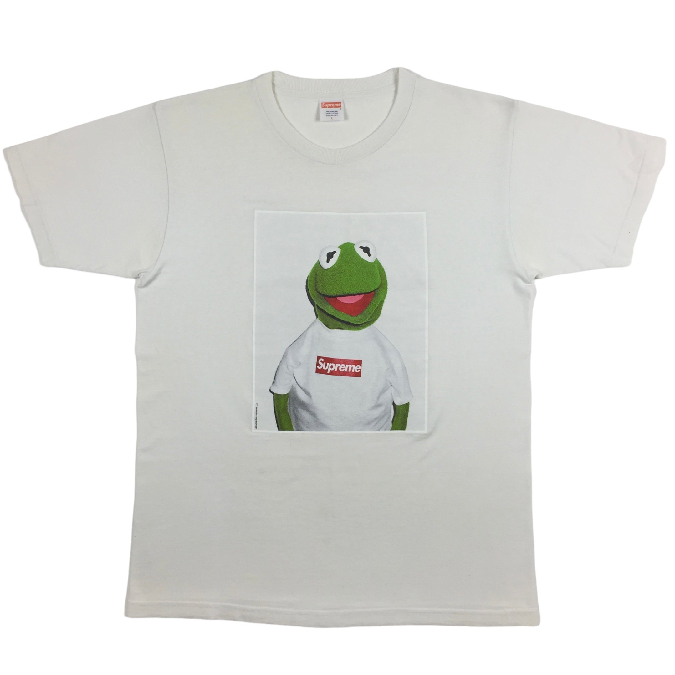 人気 Tシャツ/カットソー(半袖/袖なし) Supreme Kermit the frog Tee 