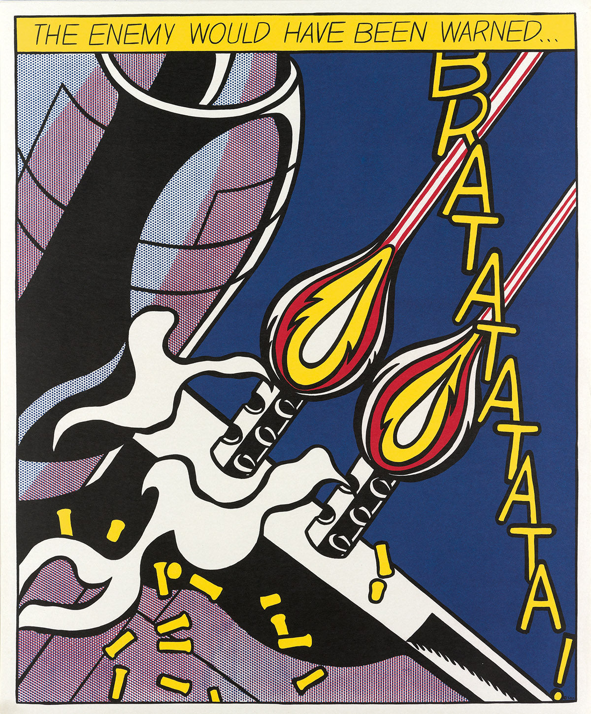 Roy Lichtenstein As I Opened Fire