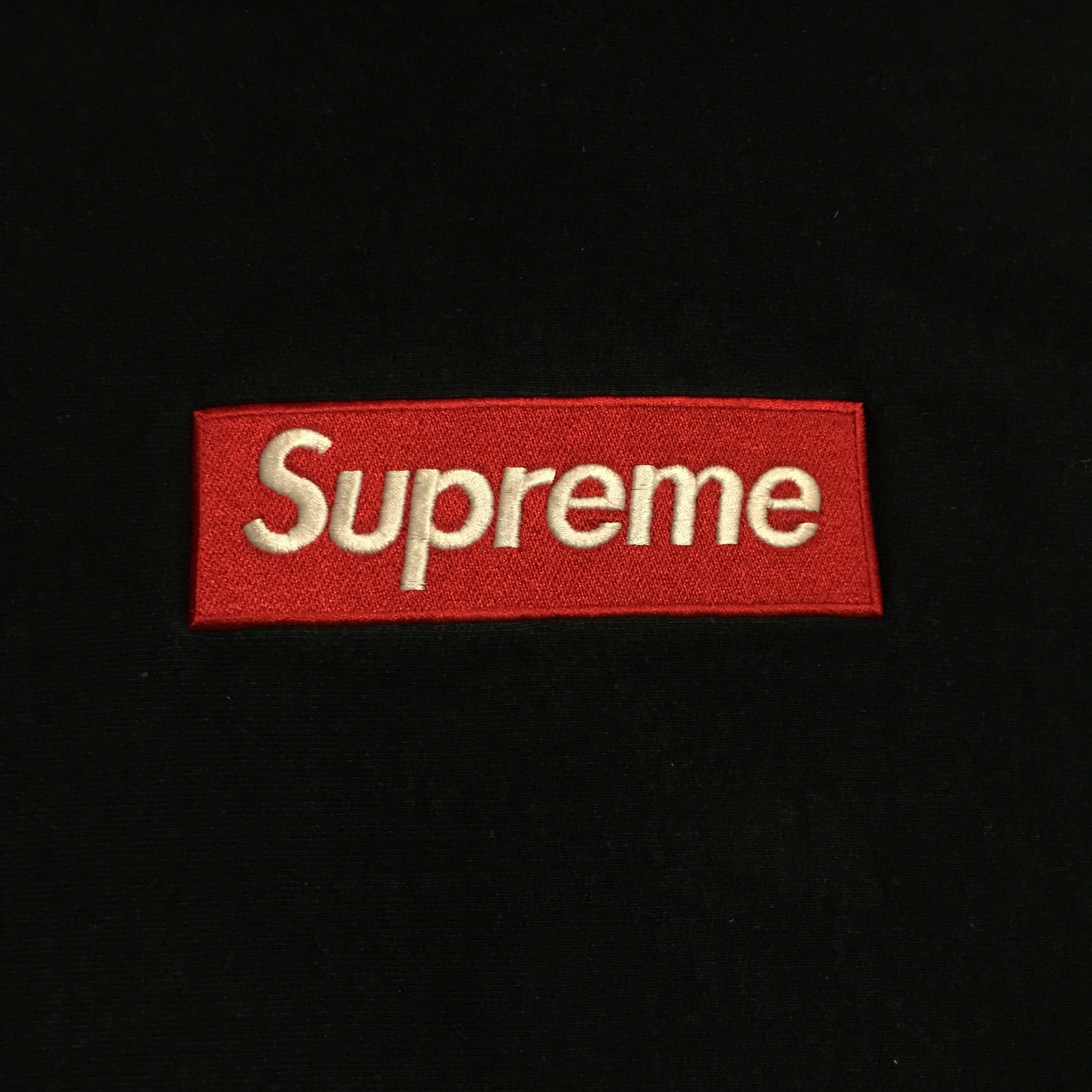 2016 Supreme Navy Box Logo Hoodie