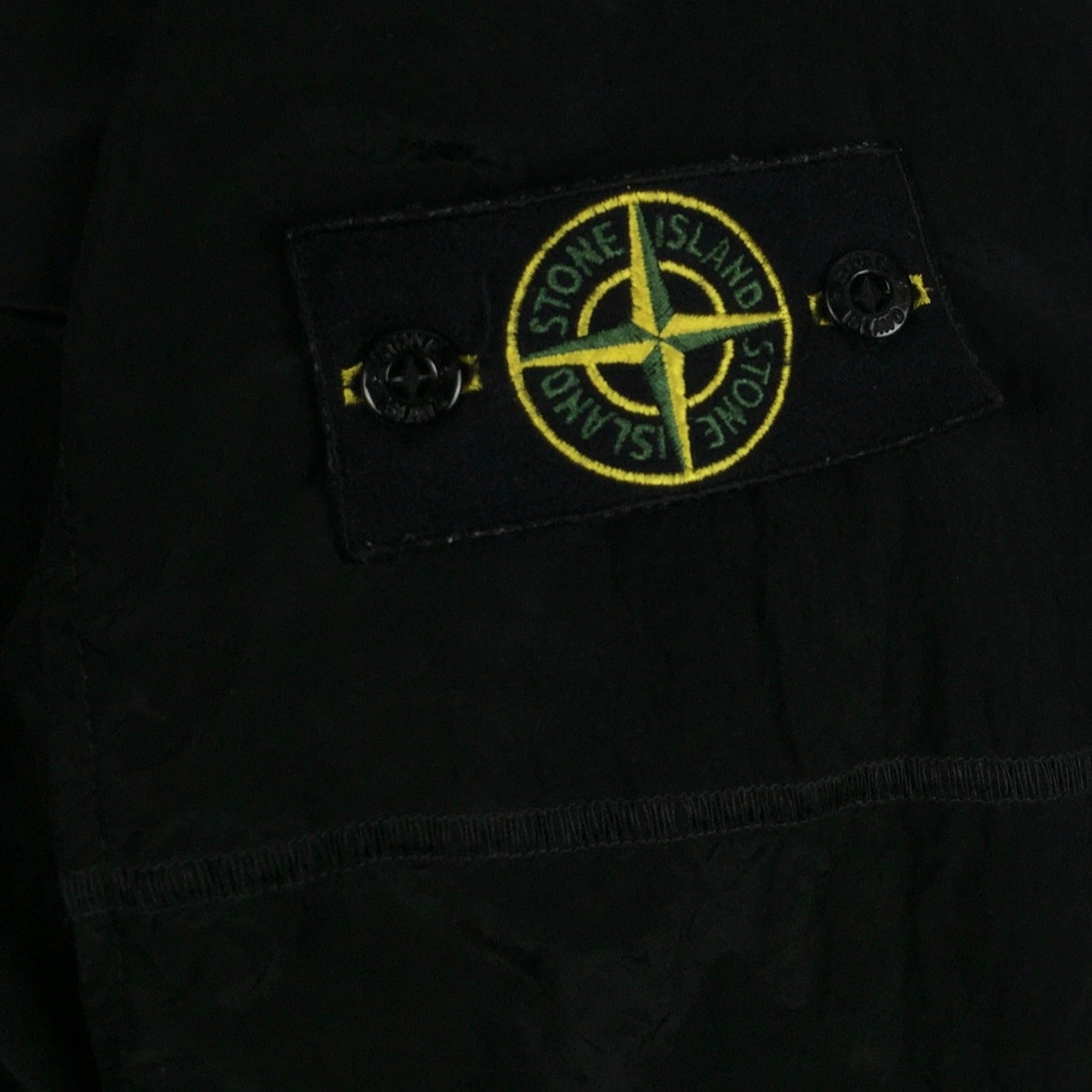 Stone Island Black Nylon Metal Shirt