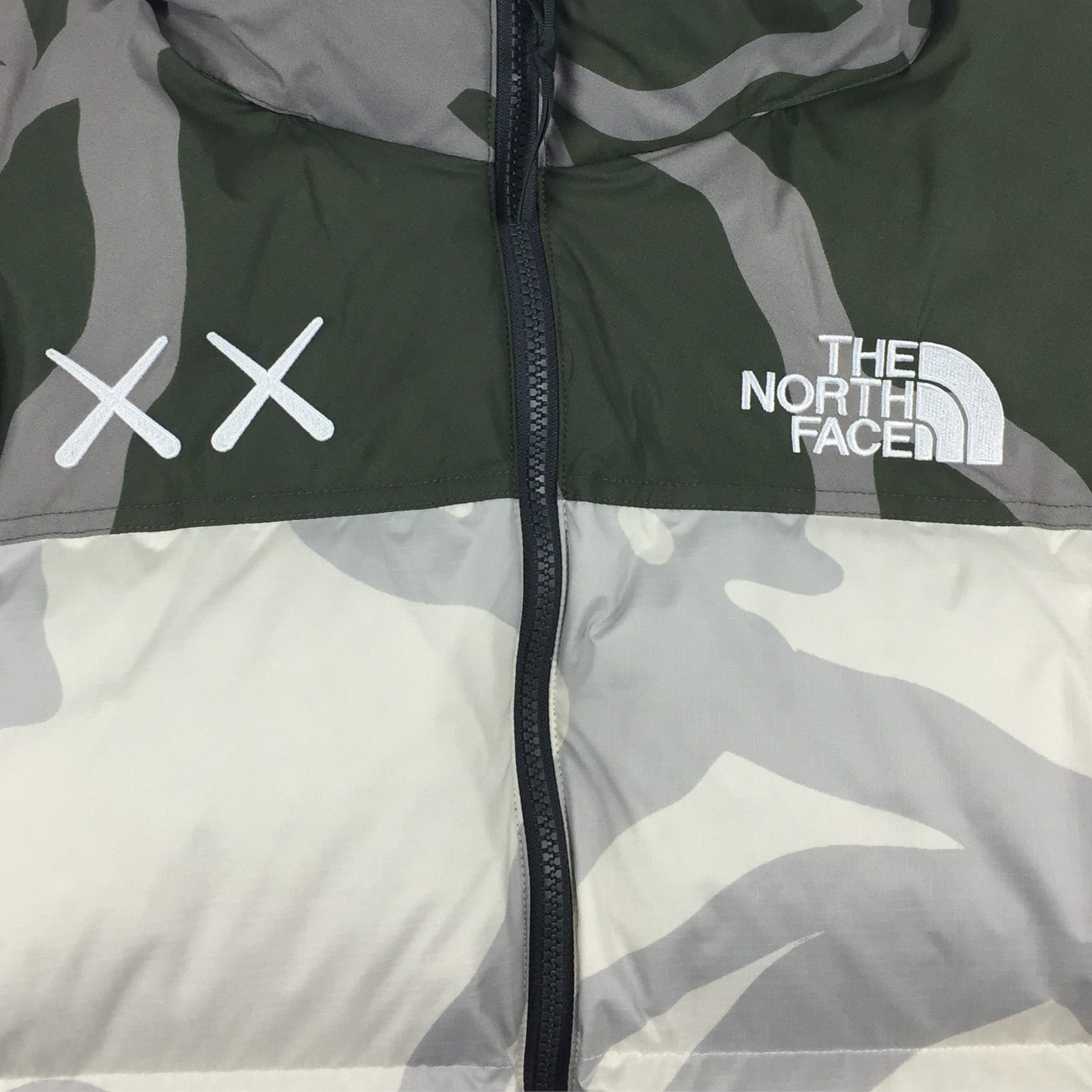 KAWS x The North Face Blue Nuptse