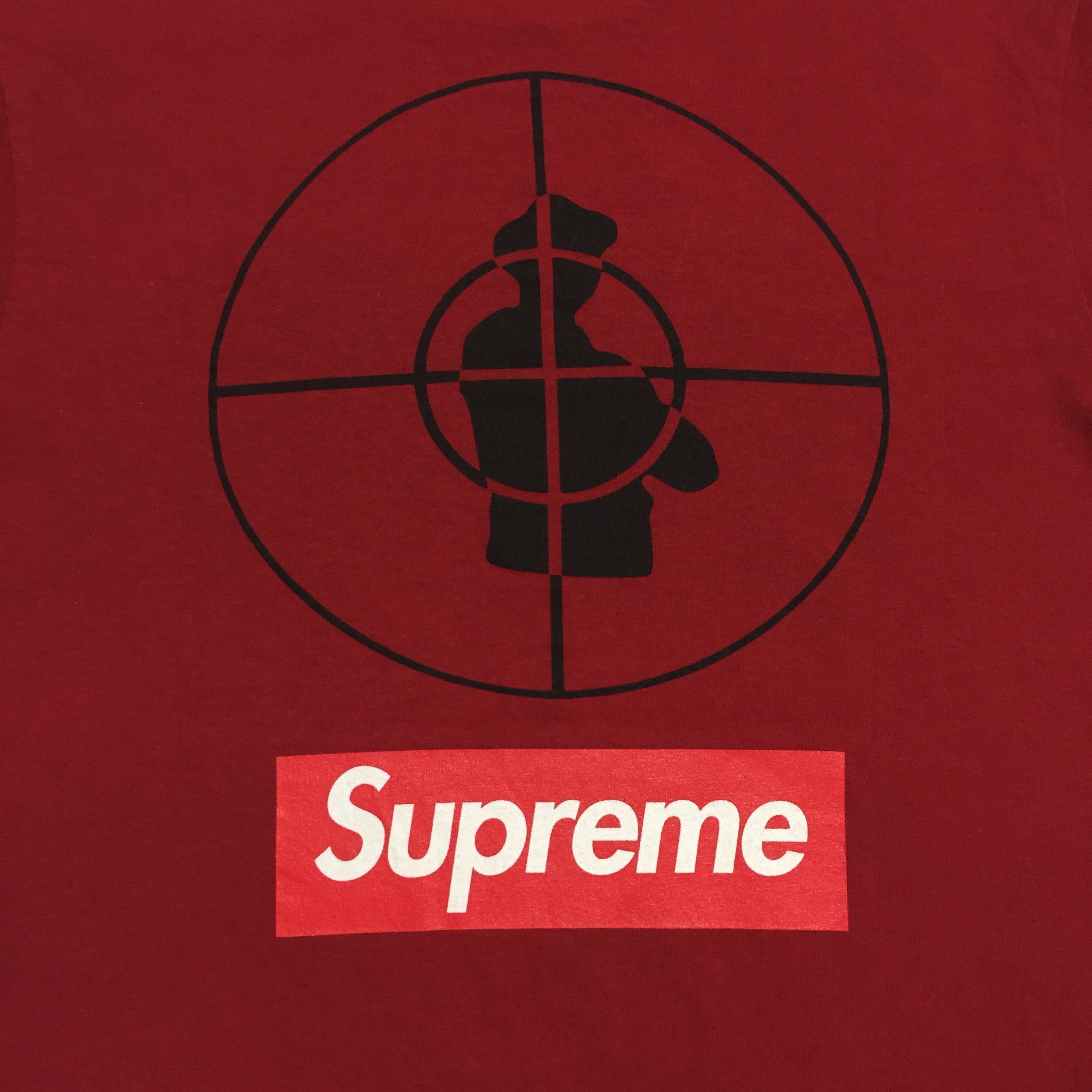 2006 Supreme x Public Enemy Red Tee