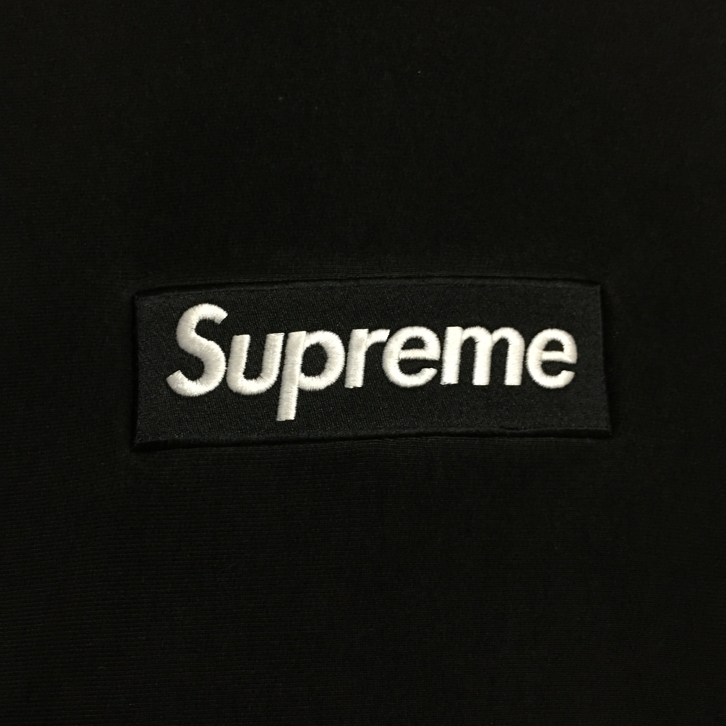 2013 Supreme Black Box Logo Hoodie