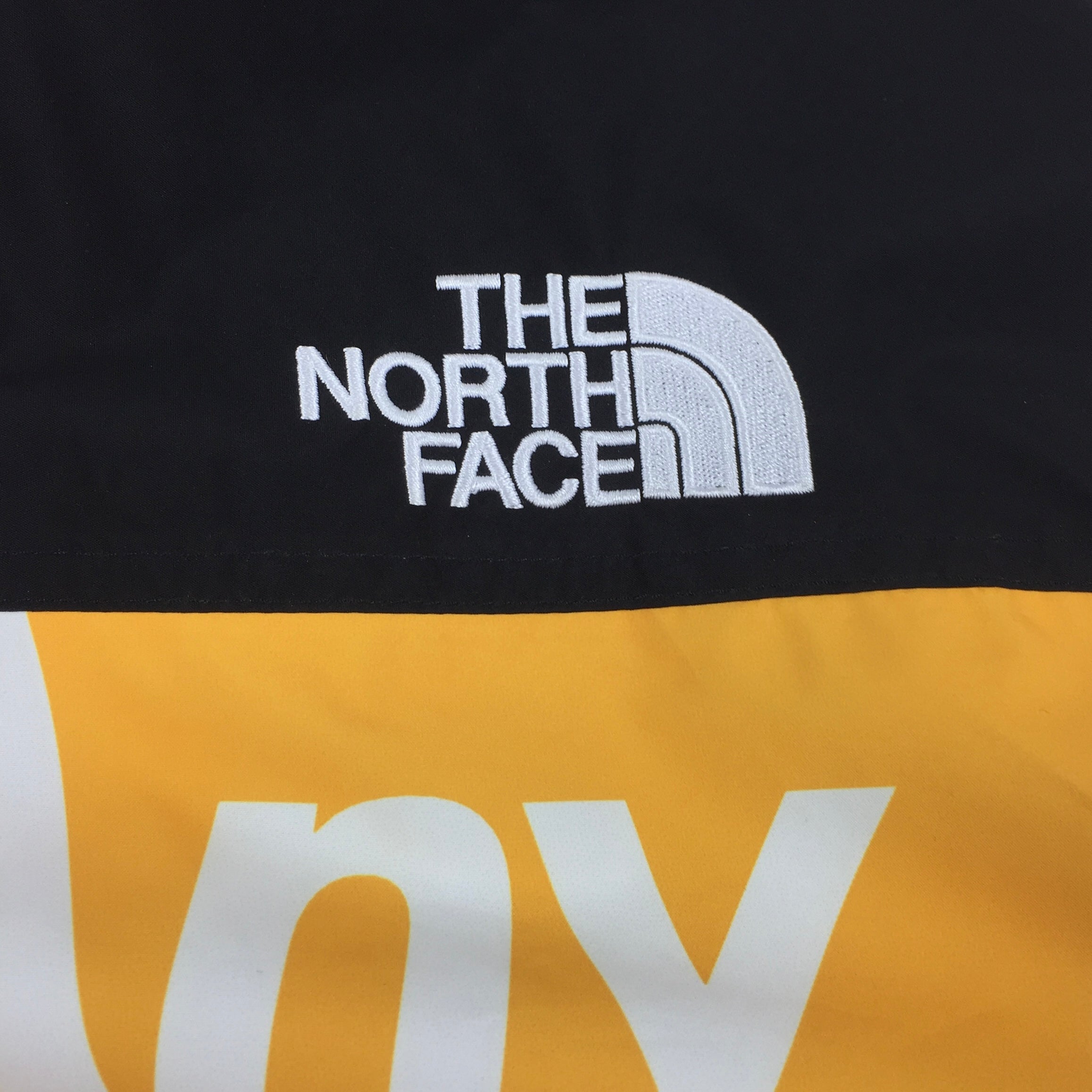 2015 Supreme x The North Face By Any Means Necessary Yellow Pullover
