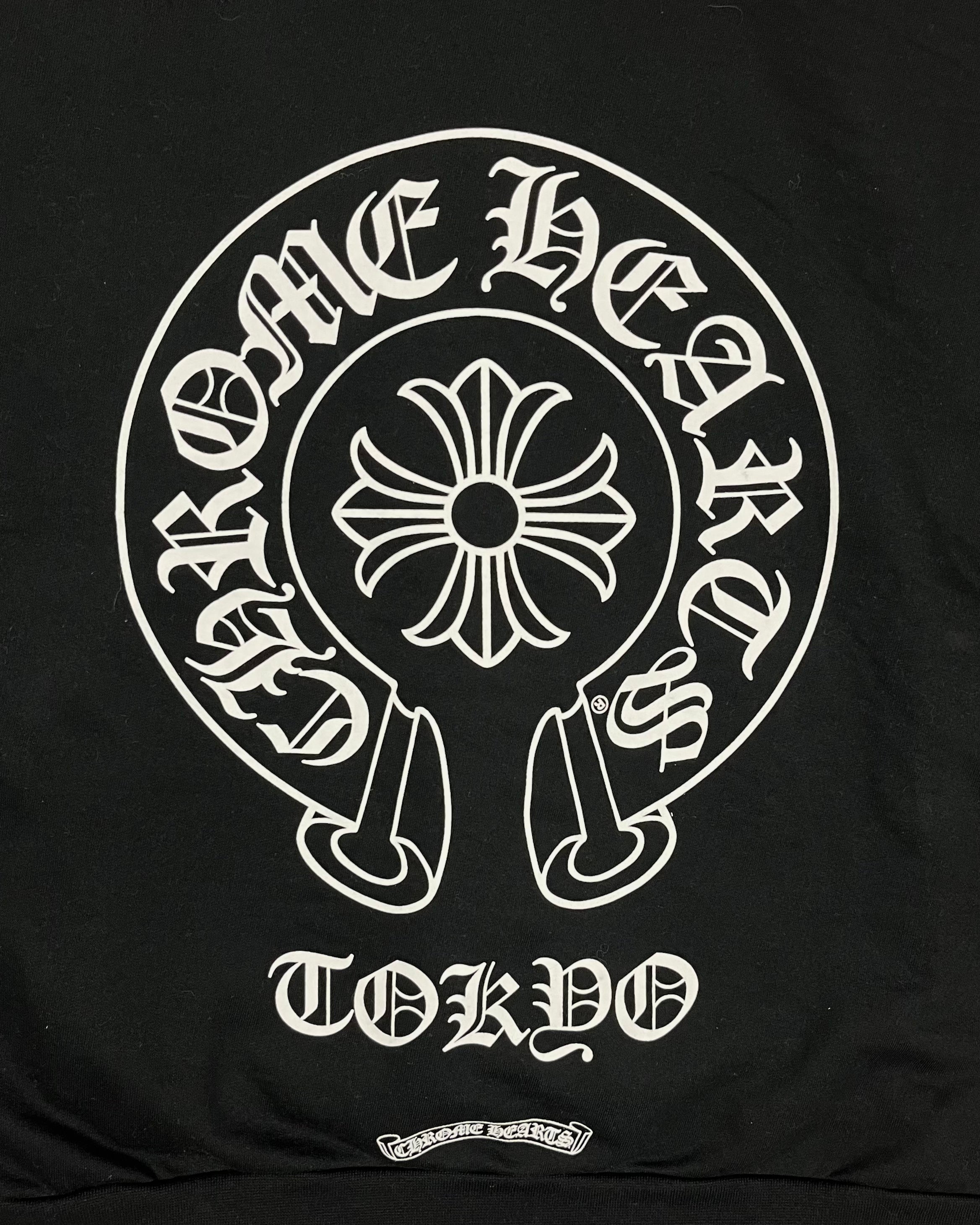 Chrome Hearts Black Tokyo Exclusive Hoodie