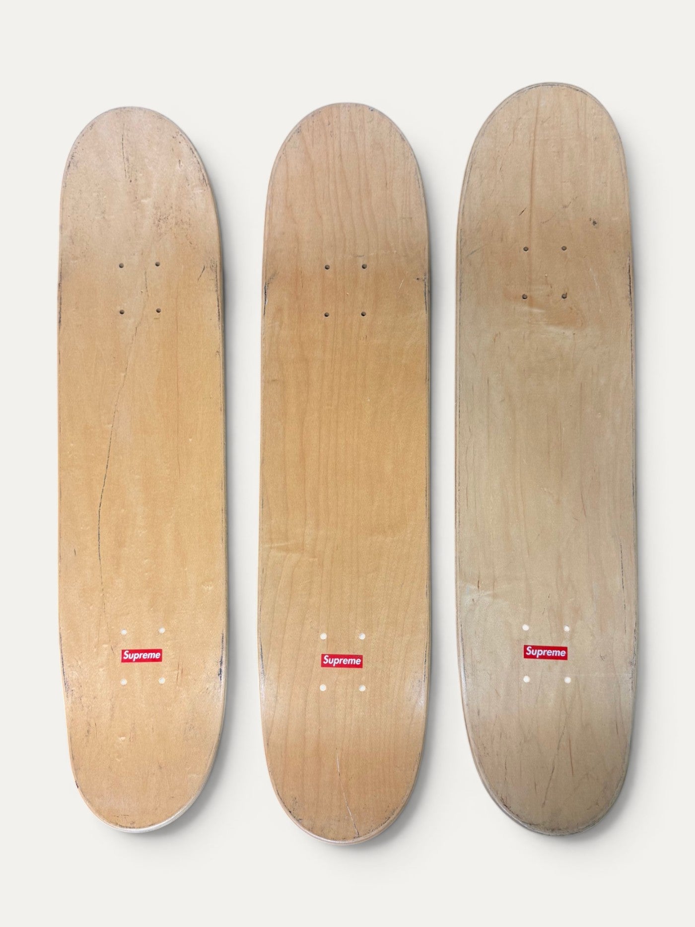 2000 Supreme LV Monogram Skate Deck Set Of 3