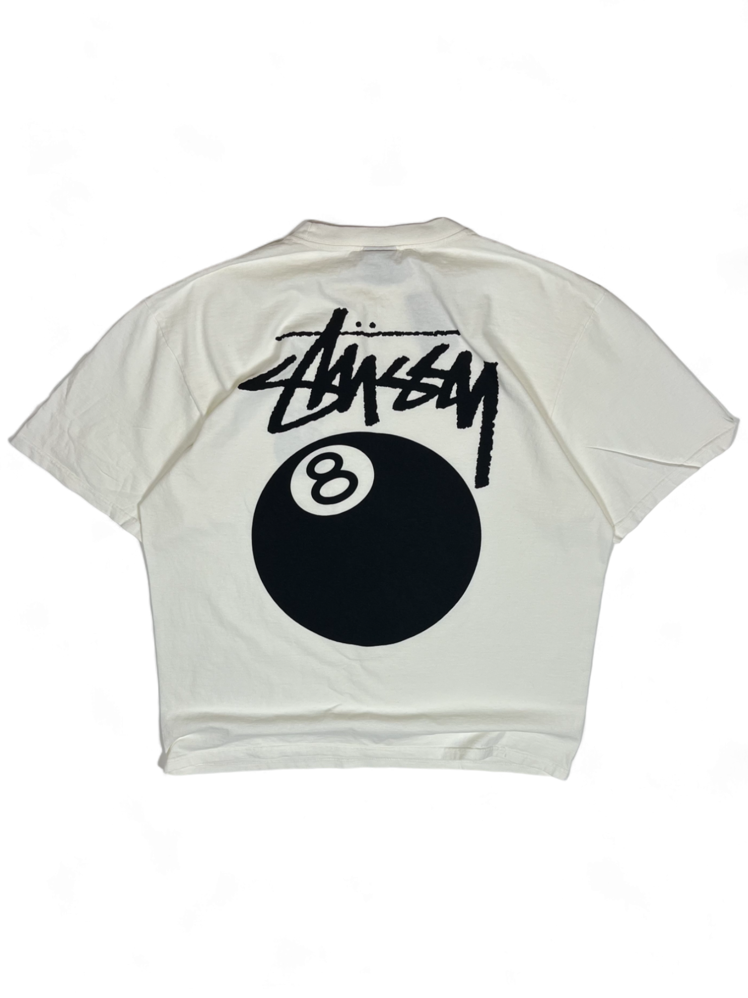Stüssy Natural 8 Ball Dyed Tee