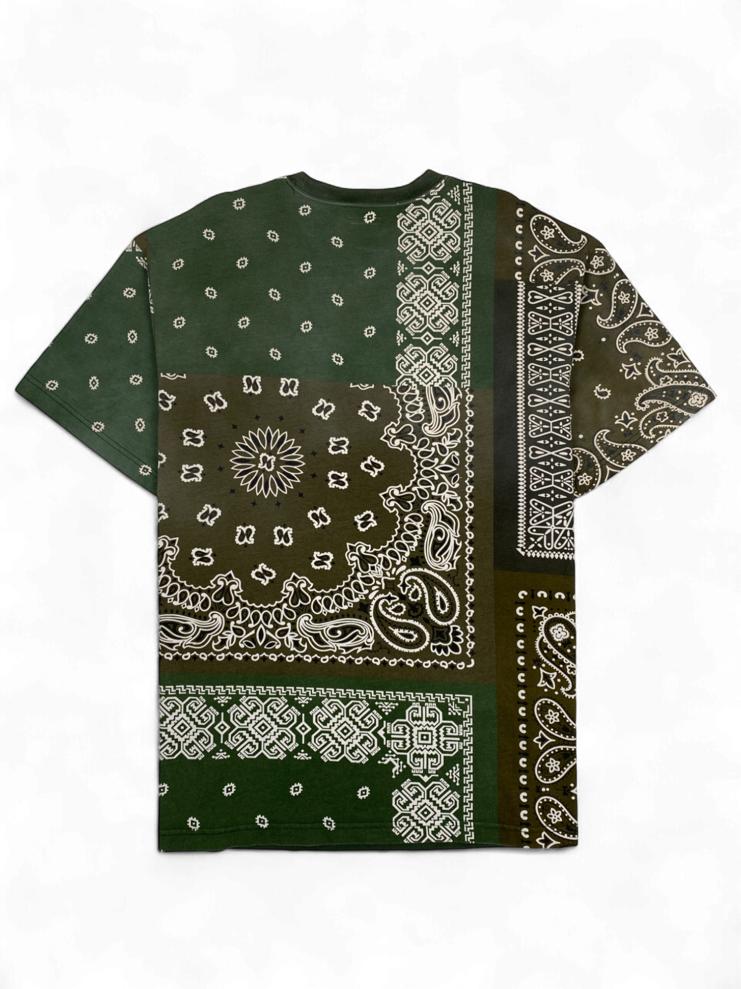 Kapital  Green Paisley Print Tee
