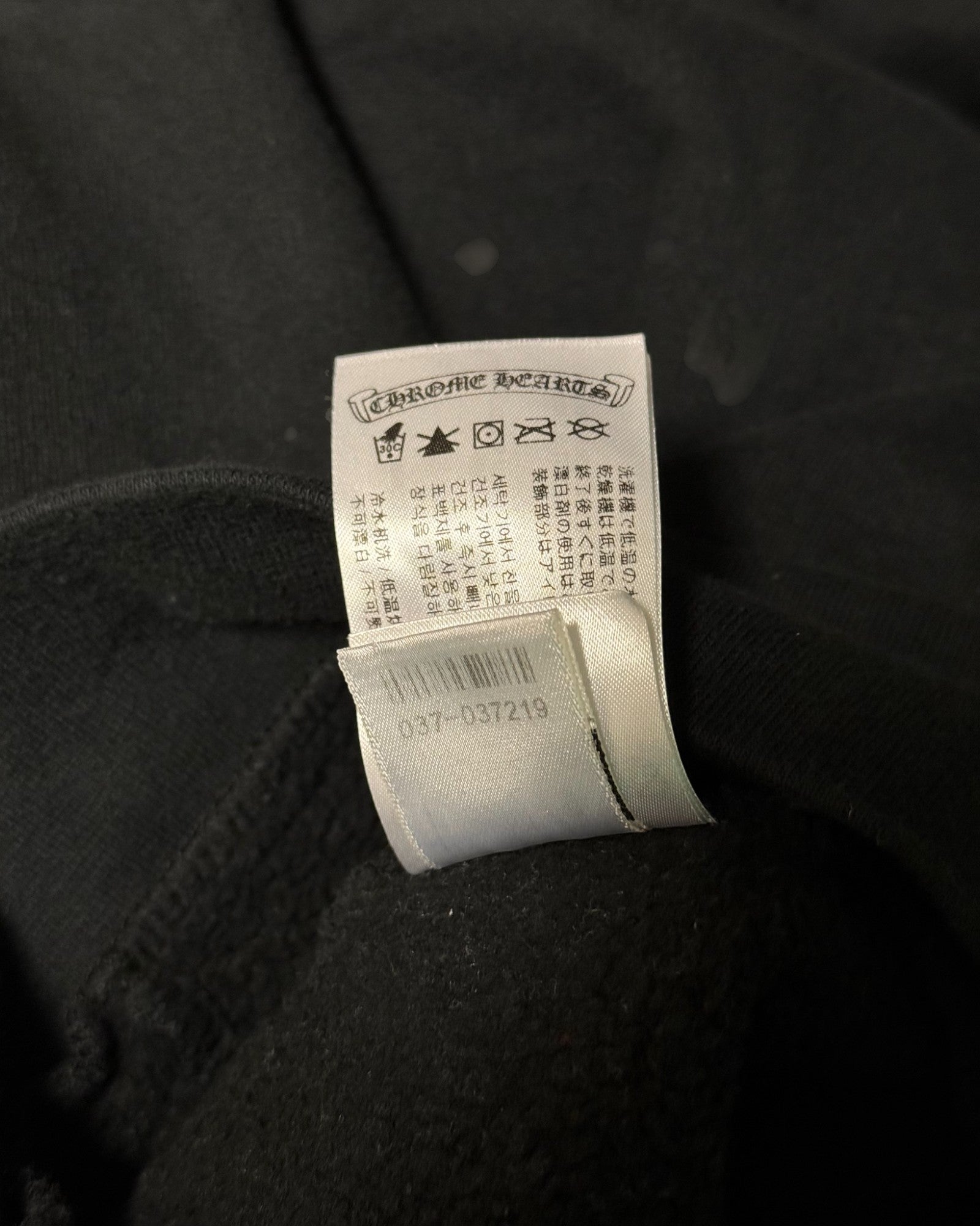 Chrome Hearts “Fuck You” Zip-Up Hoodie Black