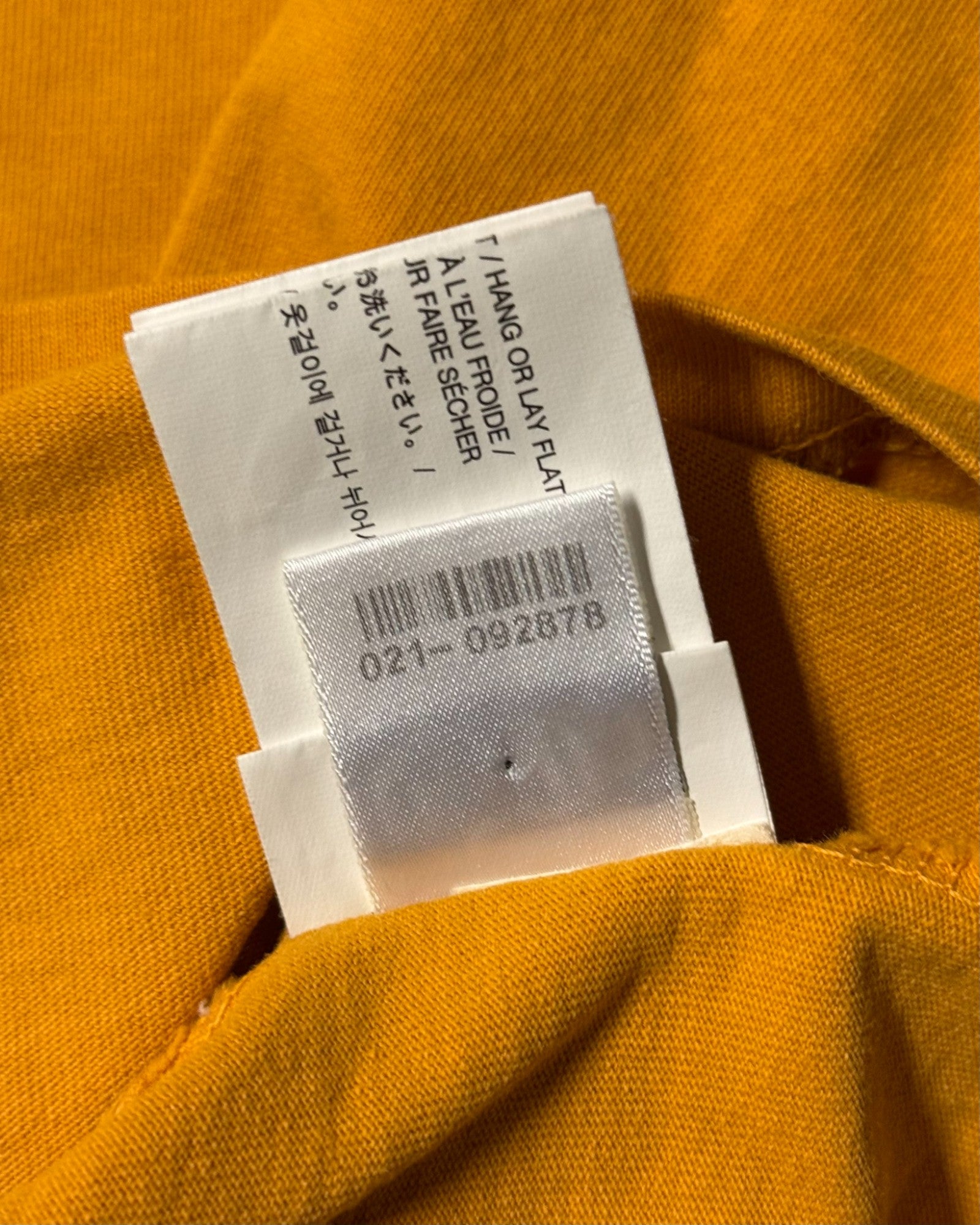 Chrome Hearts Yellow Script Logo Tee