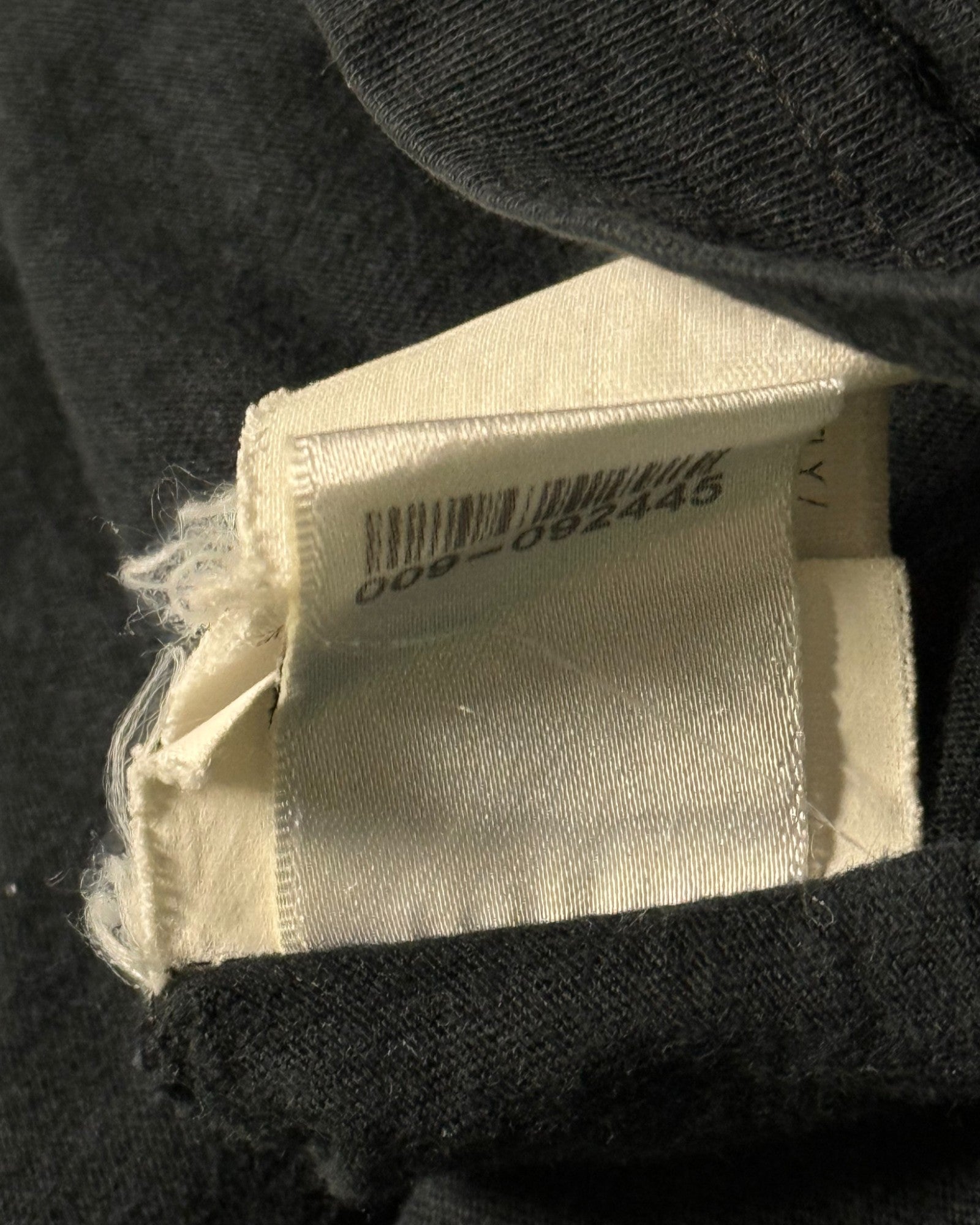 Chrome Hearts Black Grey Horseshoe Logo Tee