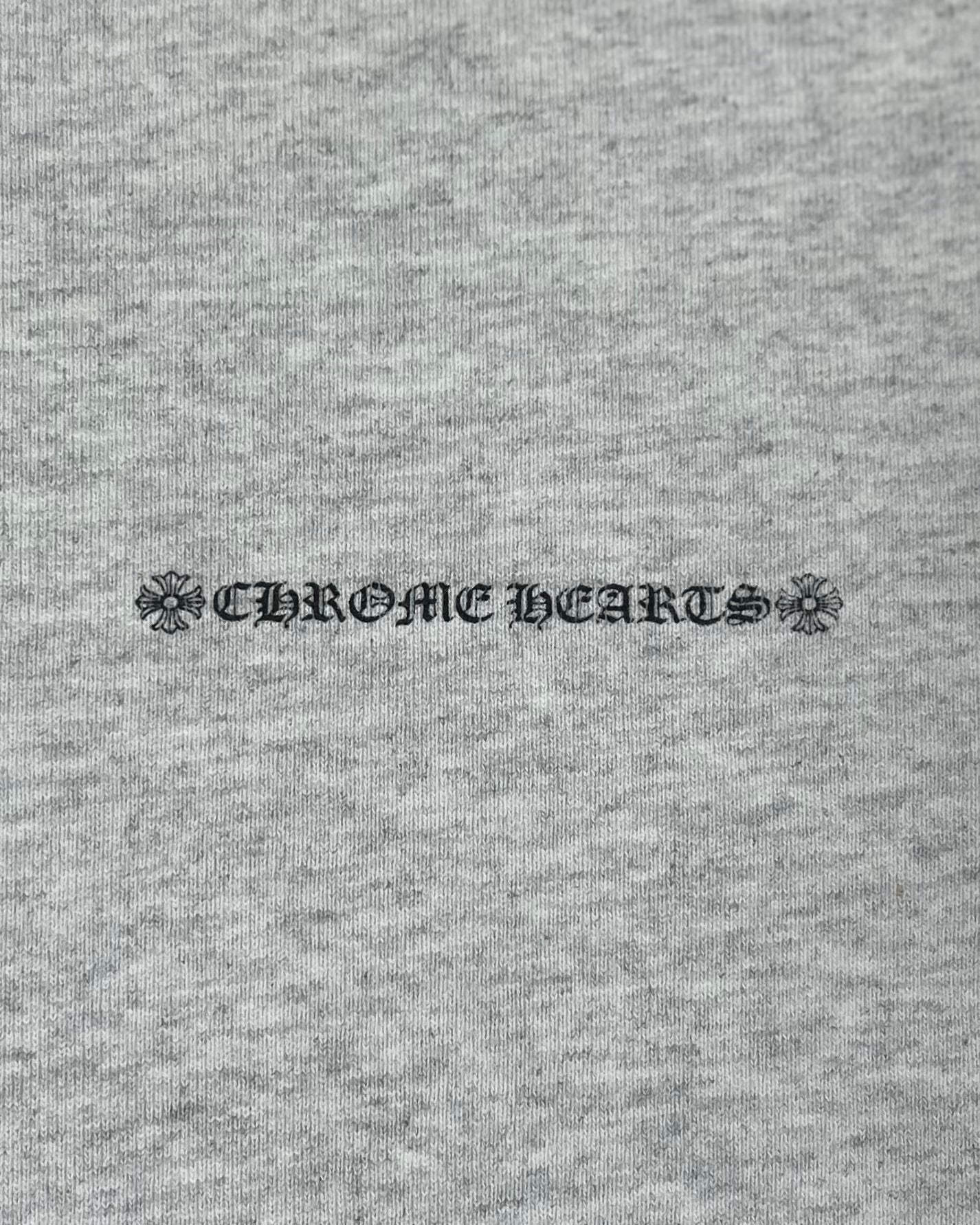 Chrome Hearts Matty Boy Heather Grey Brain Crewneck