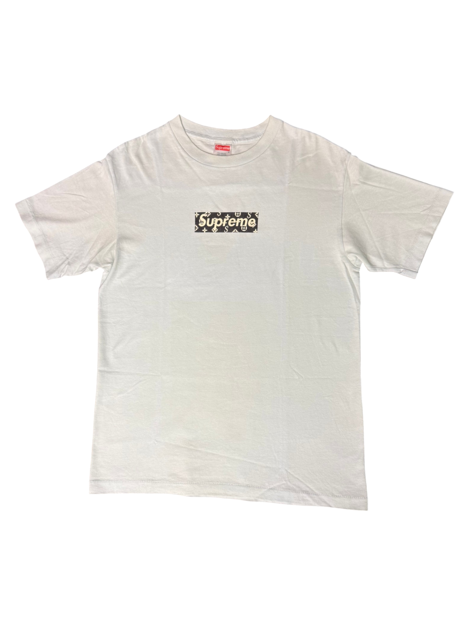2000 Supreme LV Monogram Ice Blue Box Logo Tee