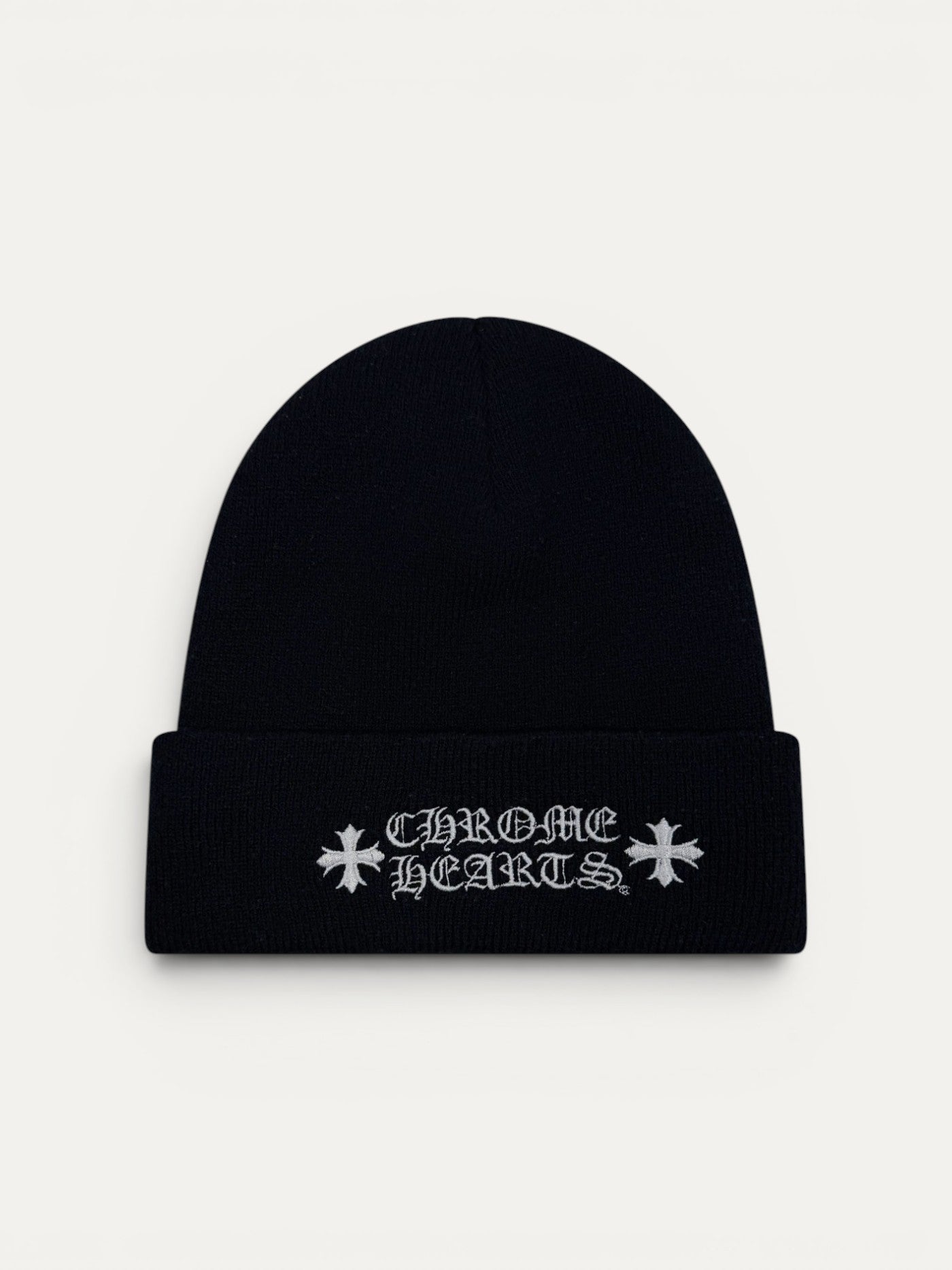 Chrome Hearts The Heroes Project Black Beanie
