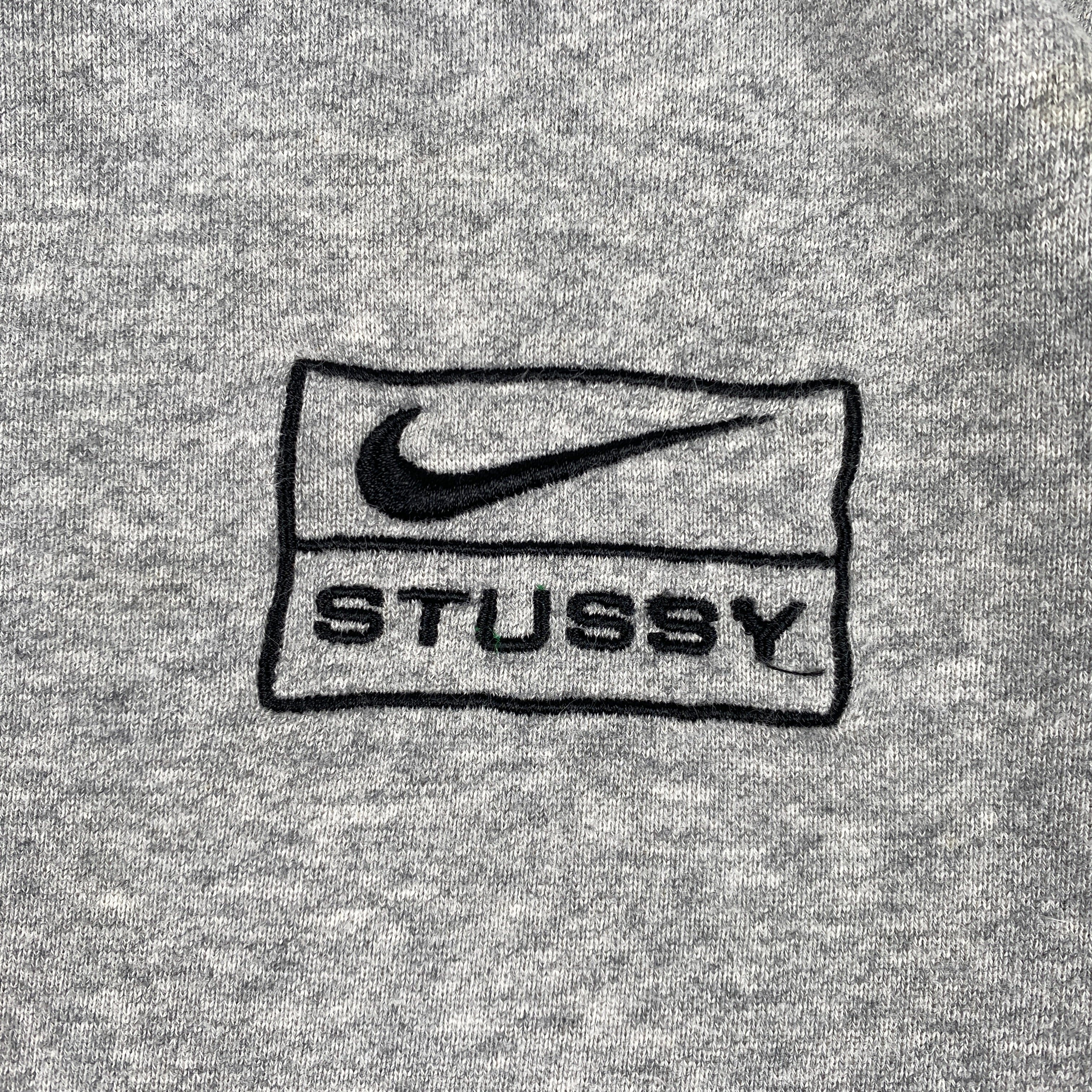 Stussy x Nike Grey Crewneck