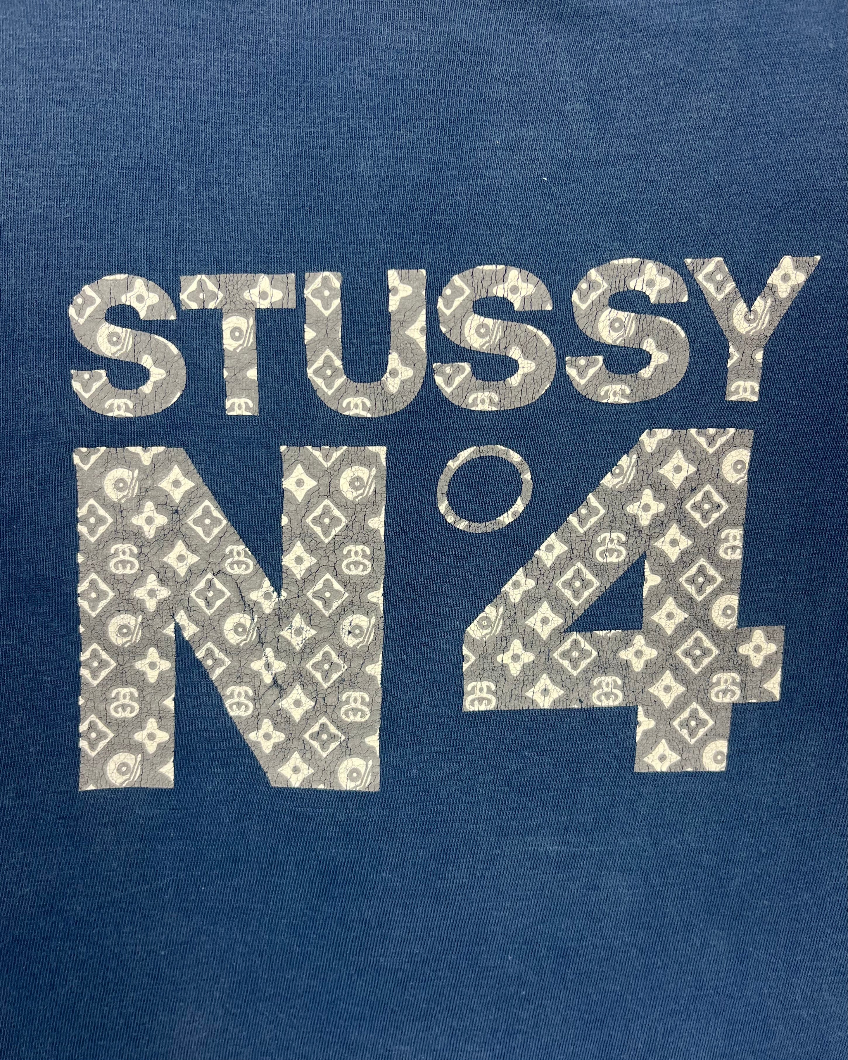 Stussy Navy Monogram N4 Tee