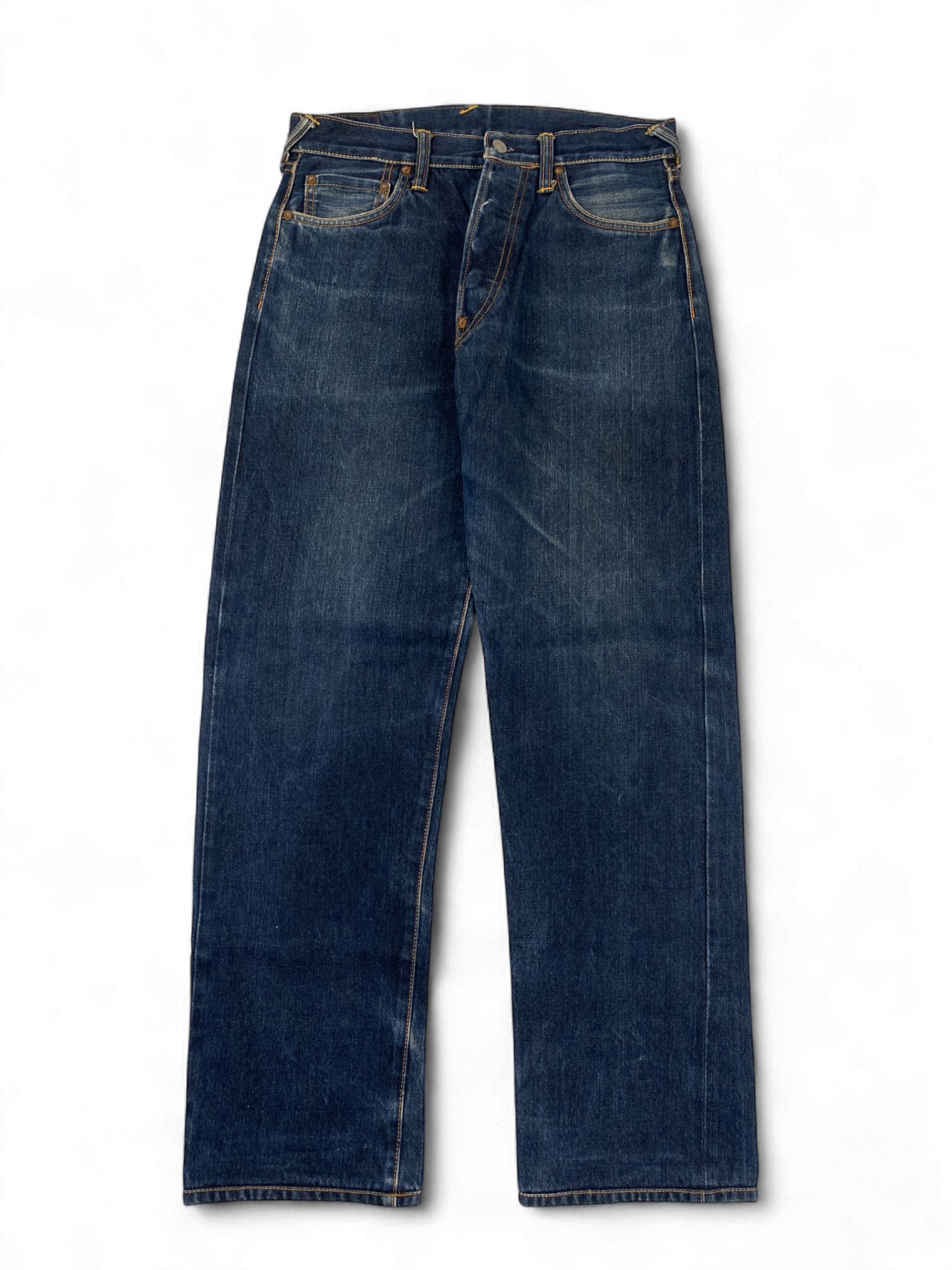 Evisu Diacock Red White Blue Jeans