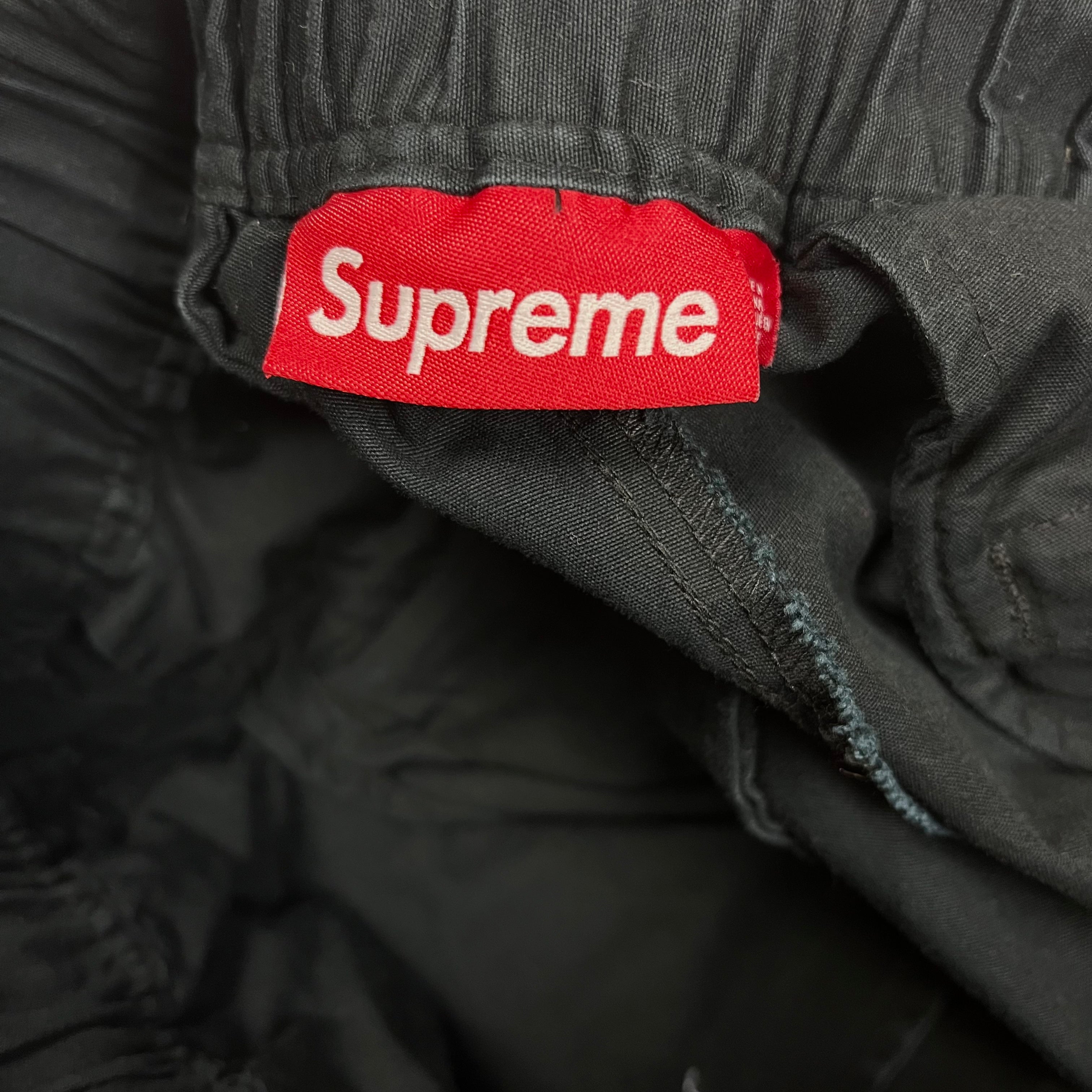 Supreme Black Logo Trackpants