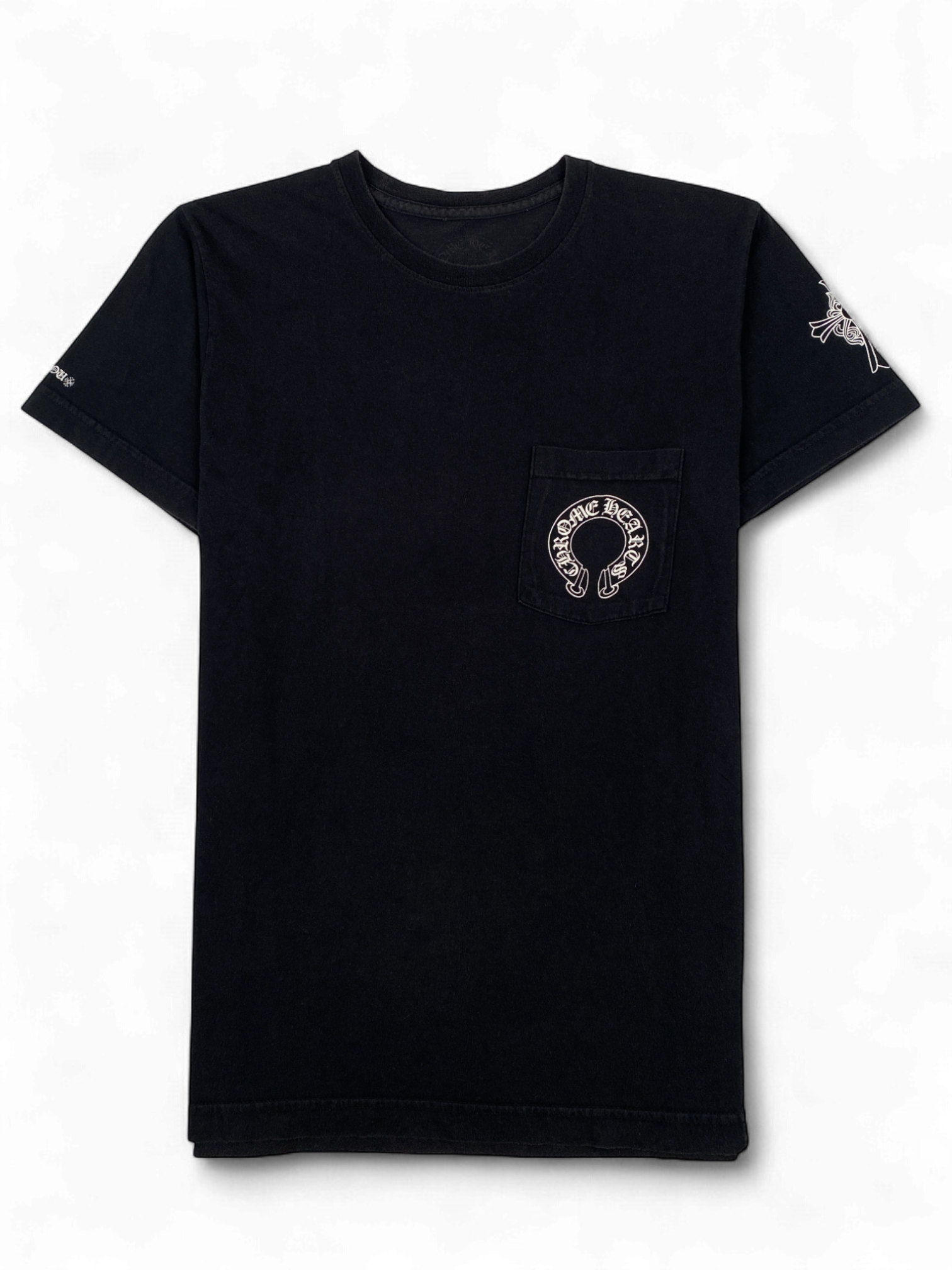 Chrome Hearts Black Made In Hollywood Horseshoe Tee
