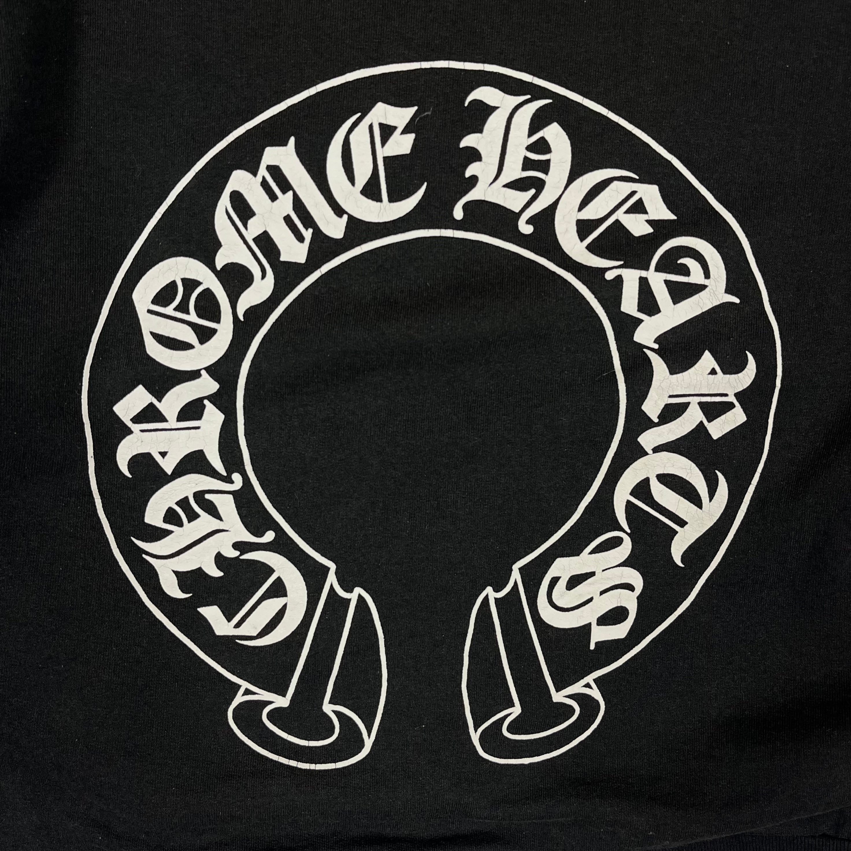 Chrome Hearts Black Grey Fuck You Thermal Hoodie