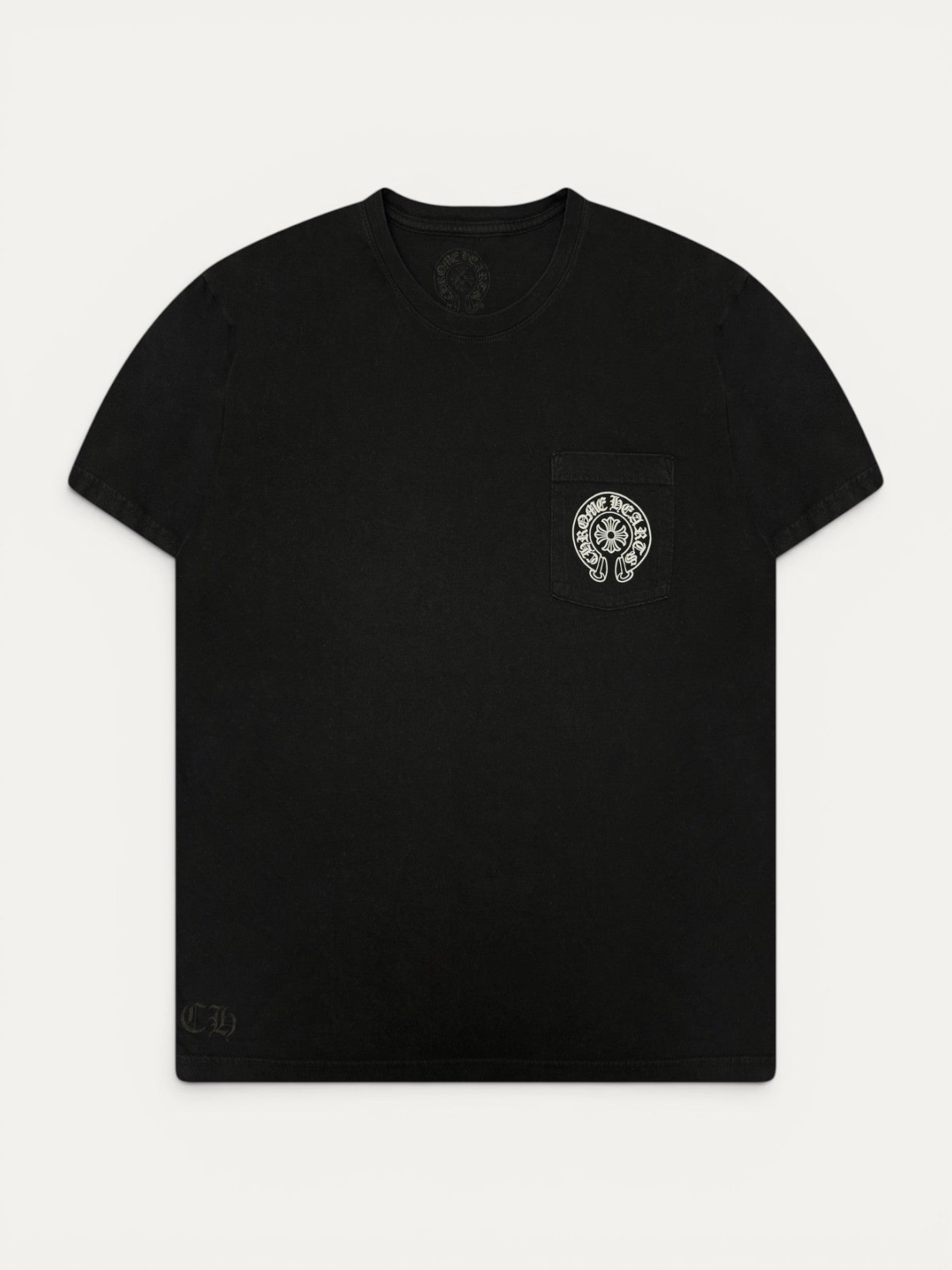 Chrome Hearts Los Angeles Exclusive Horseshoe Black Tee