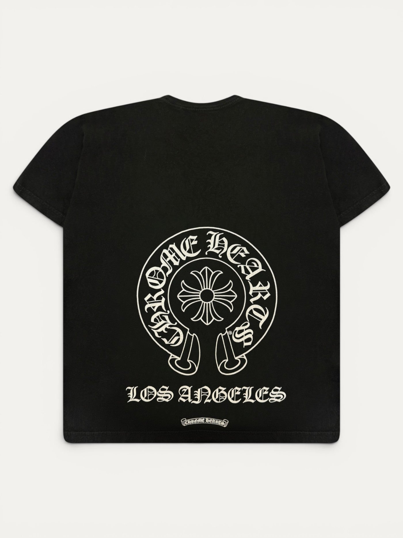 Chrome Hearts Los Angeles Exclusive Horseshoe Black Tee
