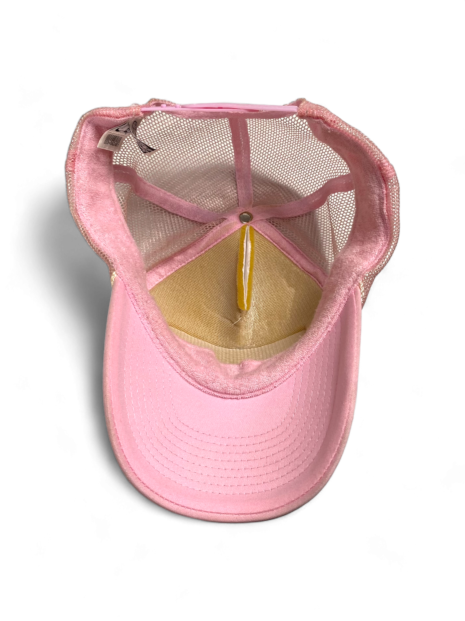 Chrome Hearts Pink Fuck Logo Cap