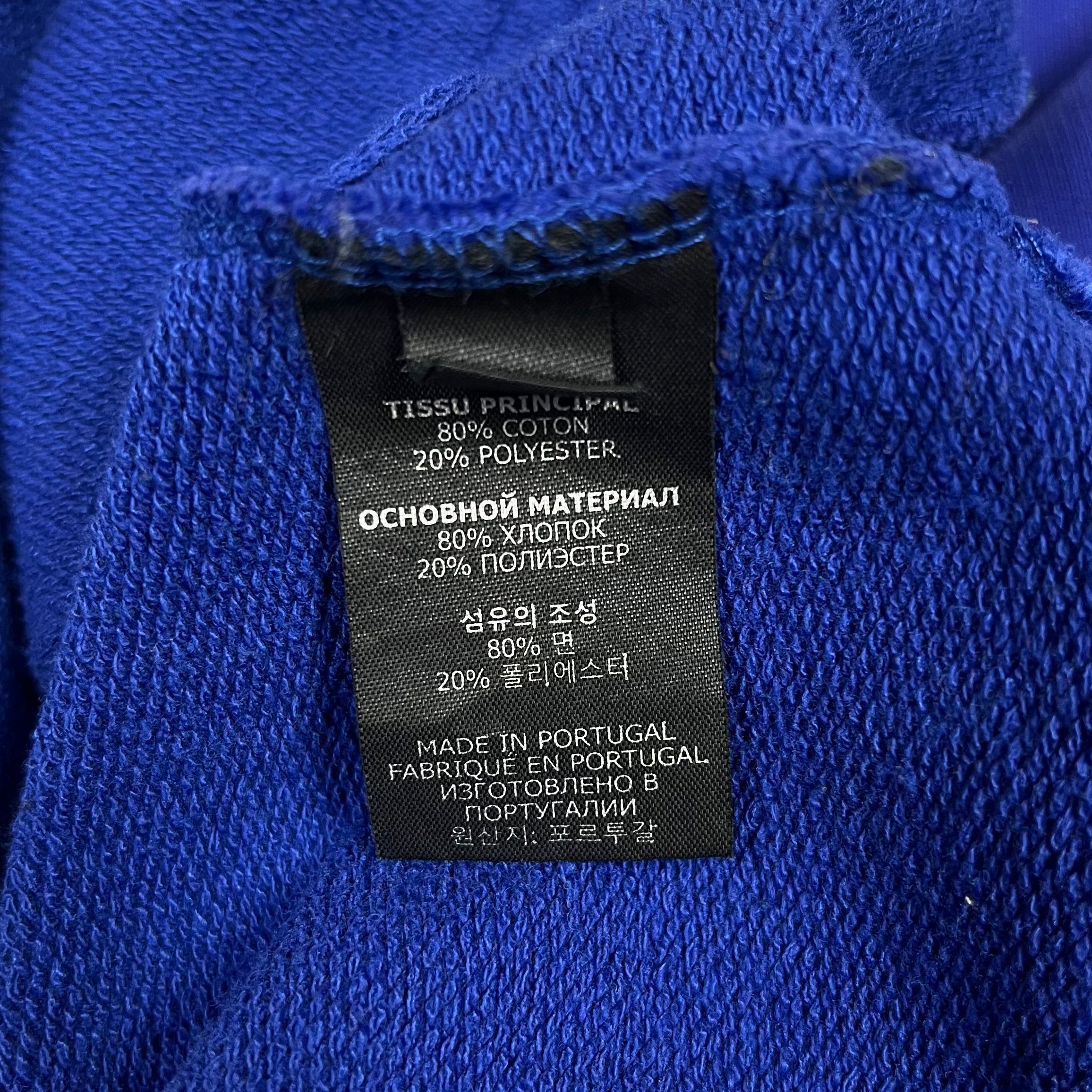 Vetements Blue Dolphins Heart Logo Hoodie