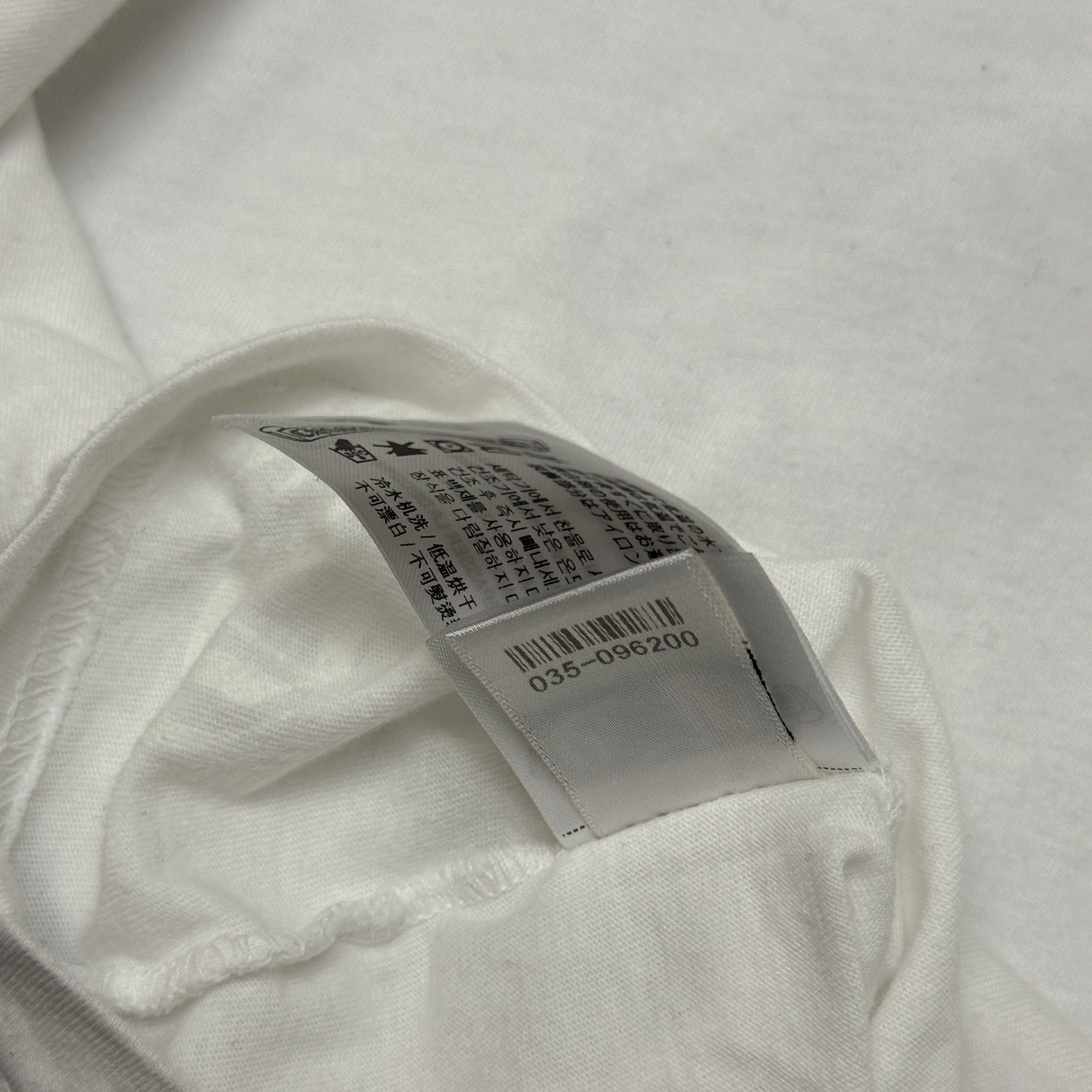 Chrome Hearts White Horseshoe Logo Longsleeve