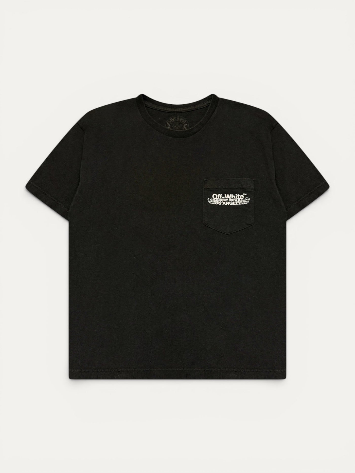 Chrome Hearts Off White LA Exclusive Black Tee
