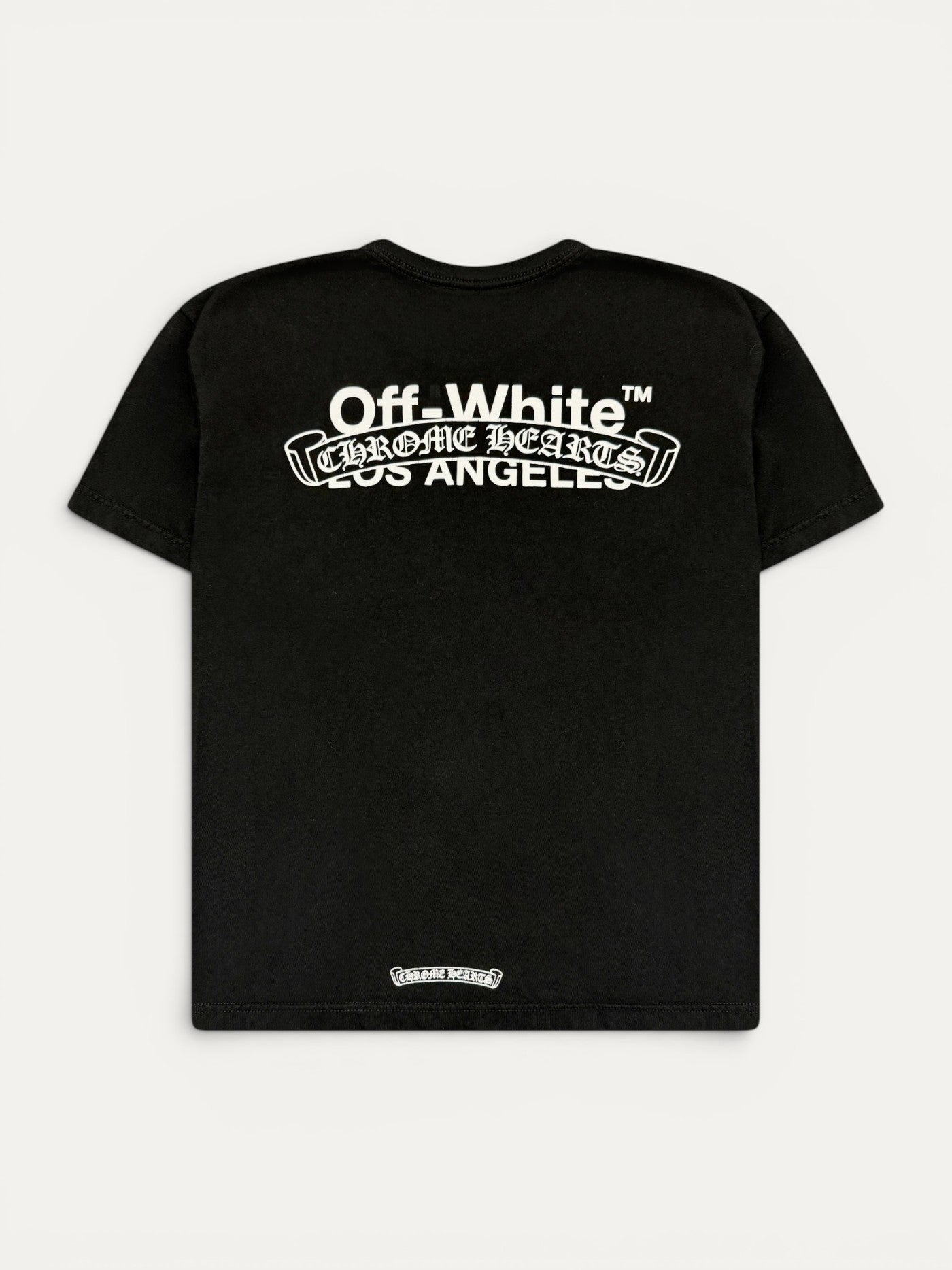 Chrome Hearts Off White LA Exclusive Black Tee