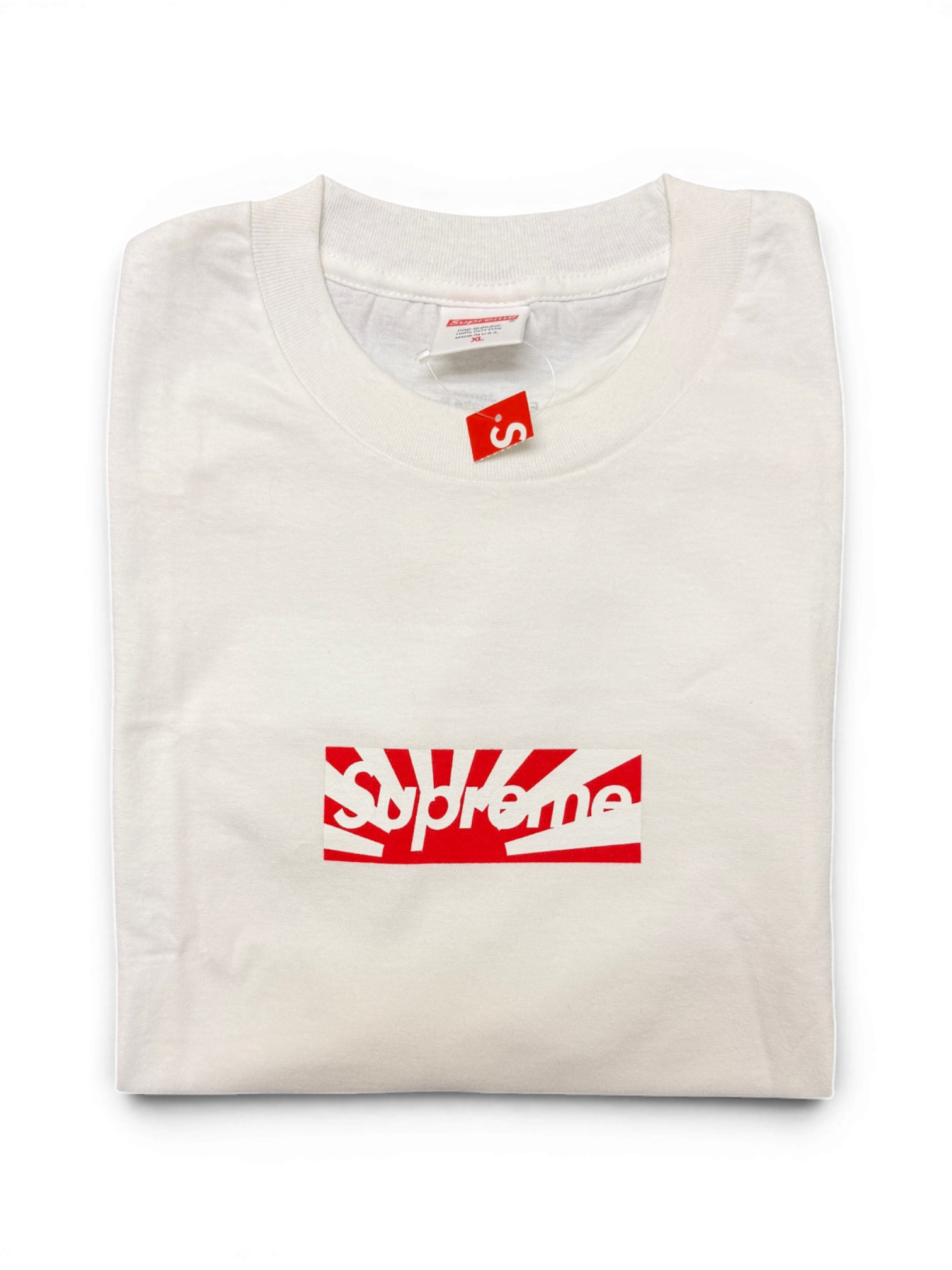 2011 Supreme Japan Relief Box Logo Tee