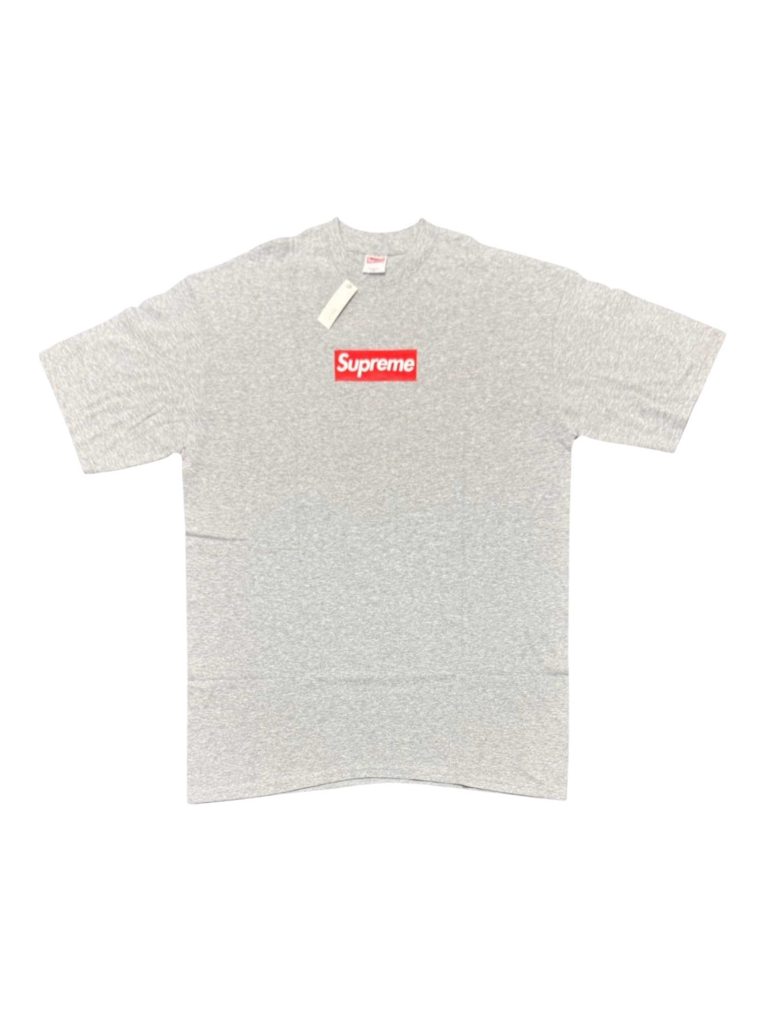 2003 Supreme Red Grey Box Logo Tee