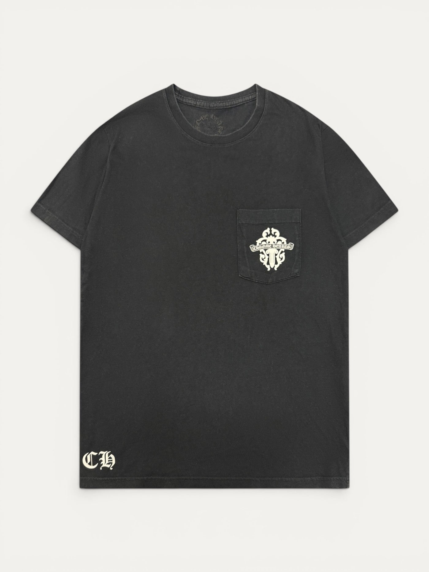 Chrome Hearts Vintage Made In Hollywood Dagger Black Tee