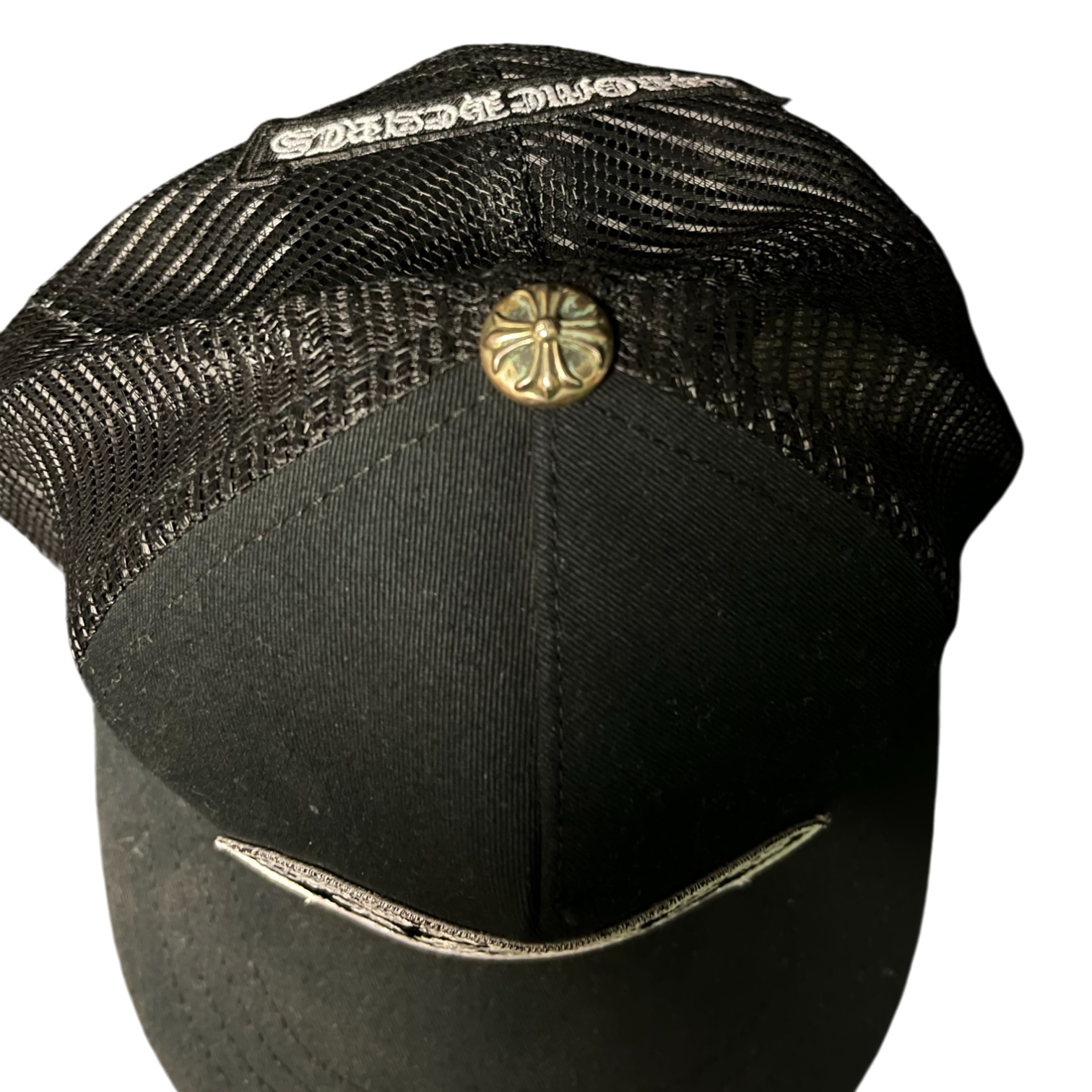 Chrome Hearts Black Triple Cross Cap