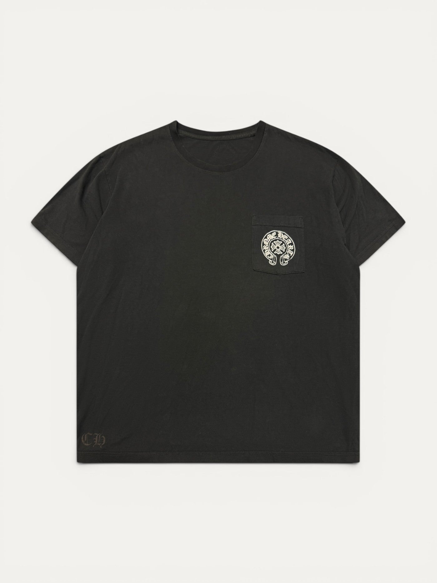 Chrome Hearts Paris Exclusive Black Horseshoe Tee
