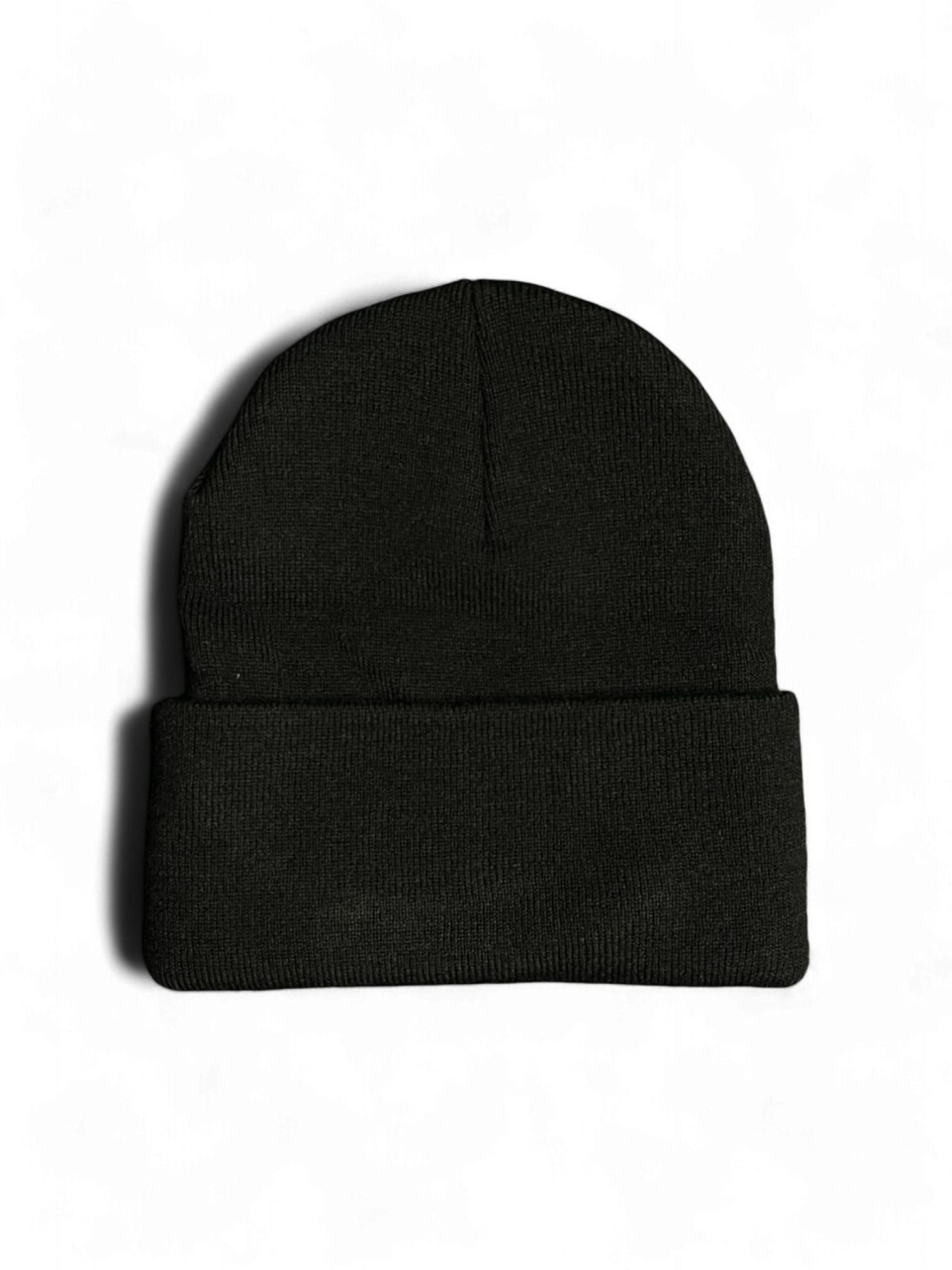 Chrome Hearts Black White Spellout Wool Beanie