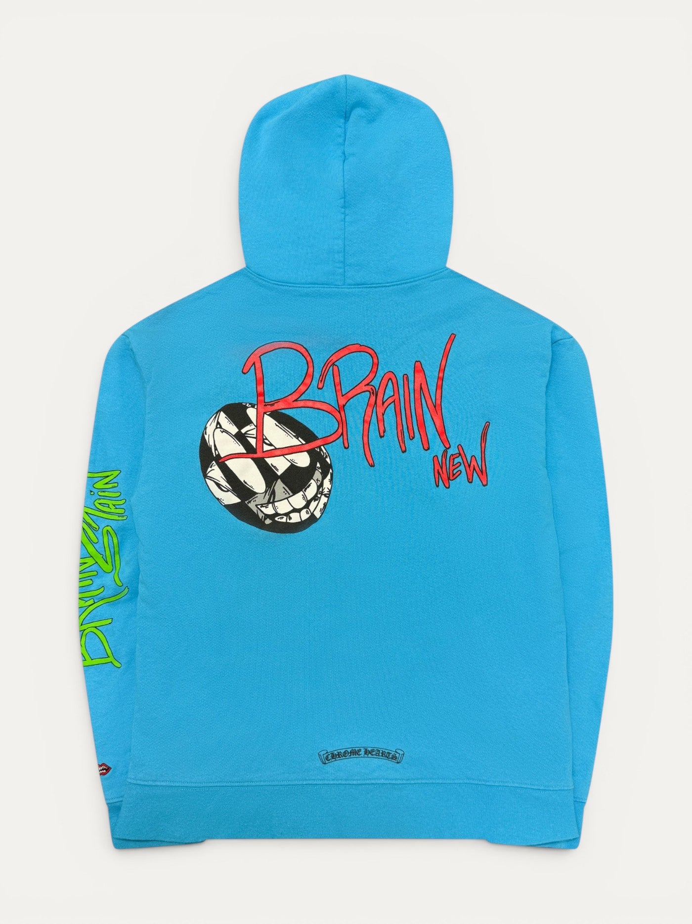 Chrome Hearts Matty Boy Blue 'Brain New' Hoodie