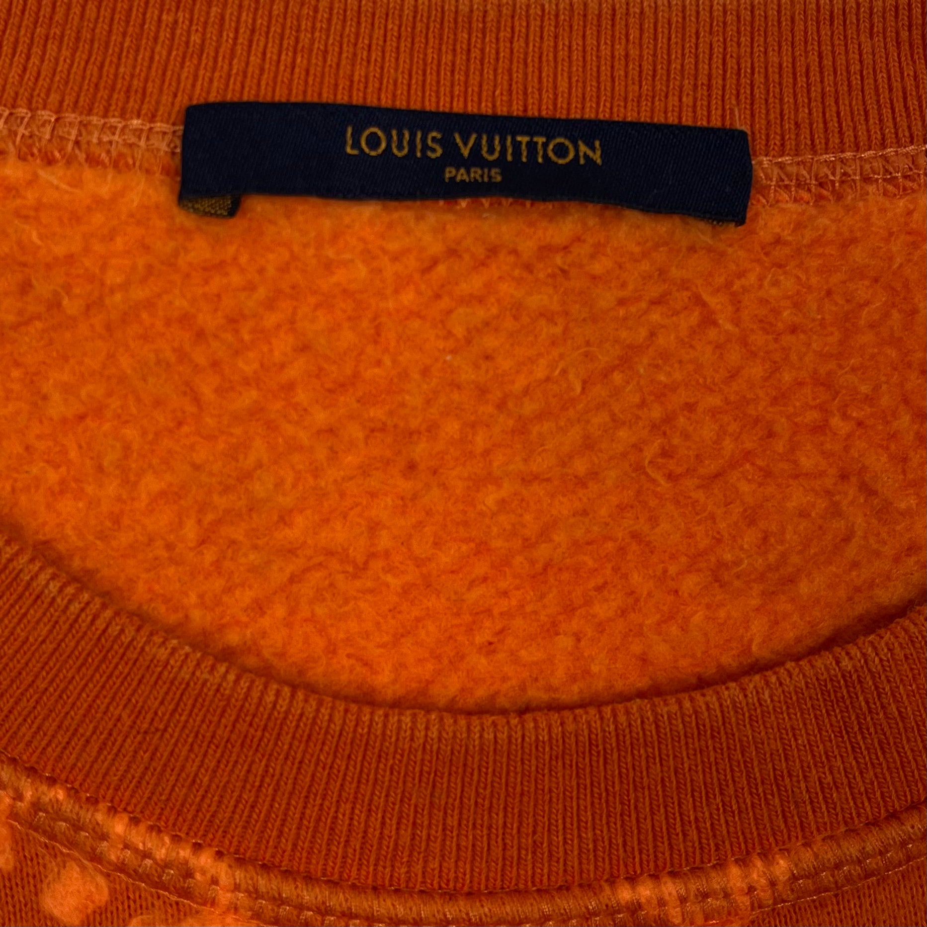 Louis Vuitton Orange Crewneck